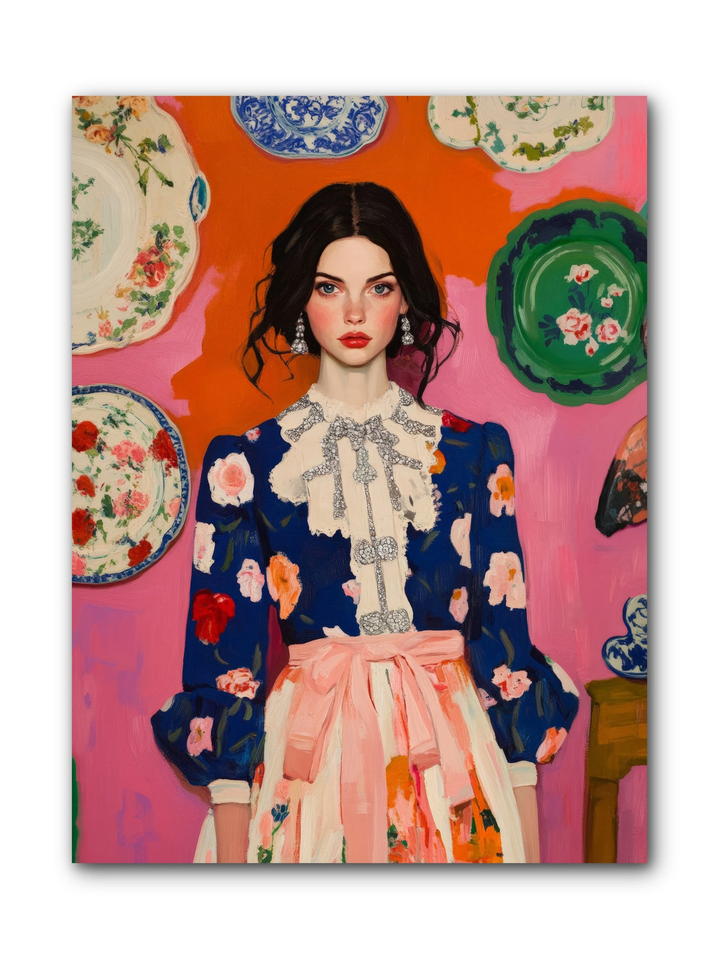 The Queen Anne SocietyRez2 -- Wrapped Canvas 9x12