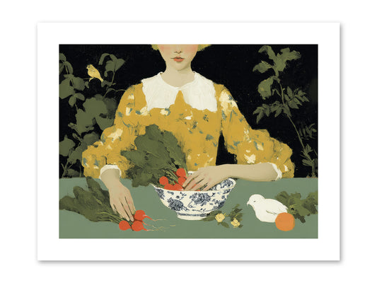 The Quiet Before -- Paper Print 12x9