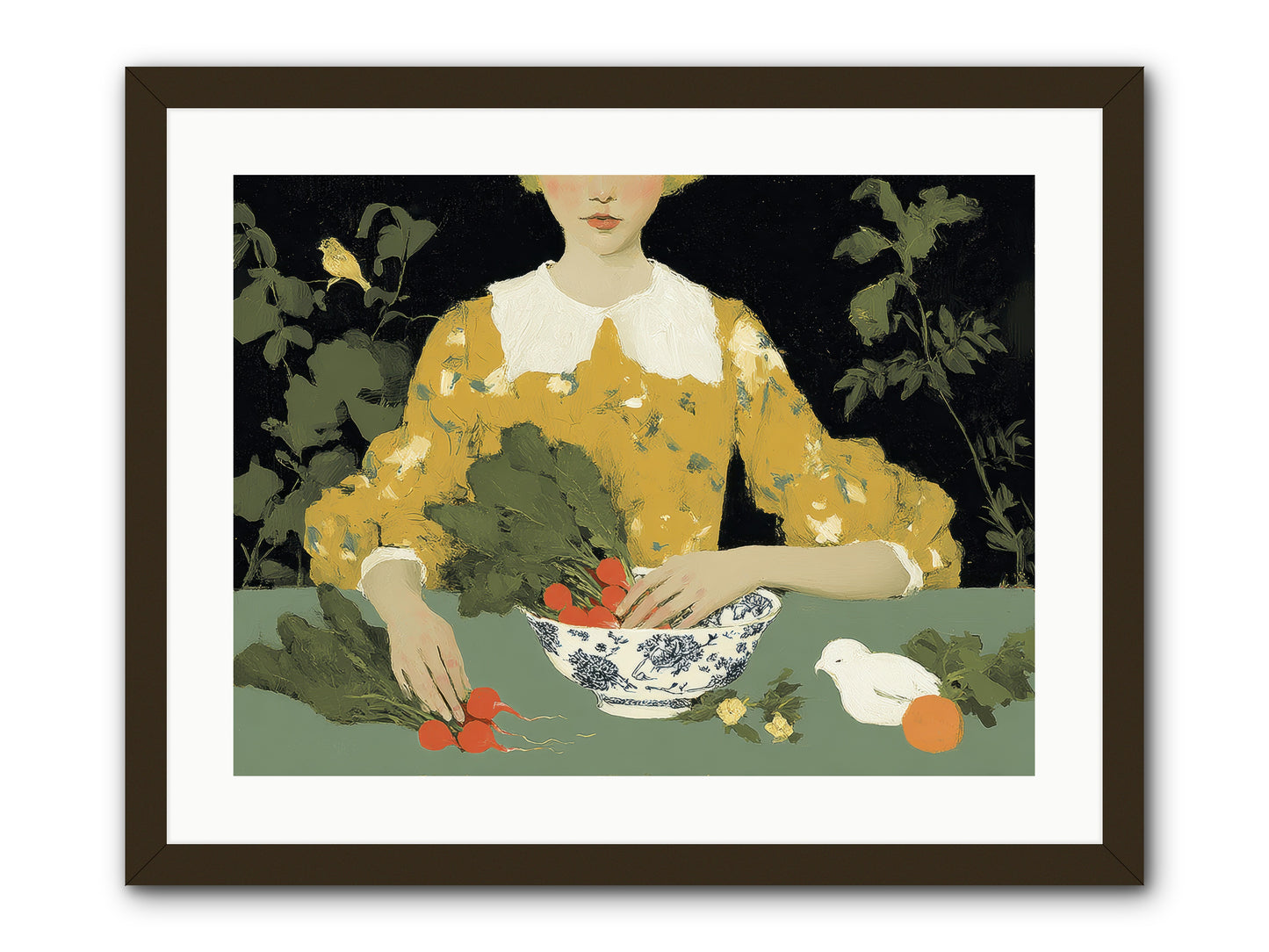 The Quiet Before -- Framed Print - Black 24x18