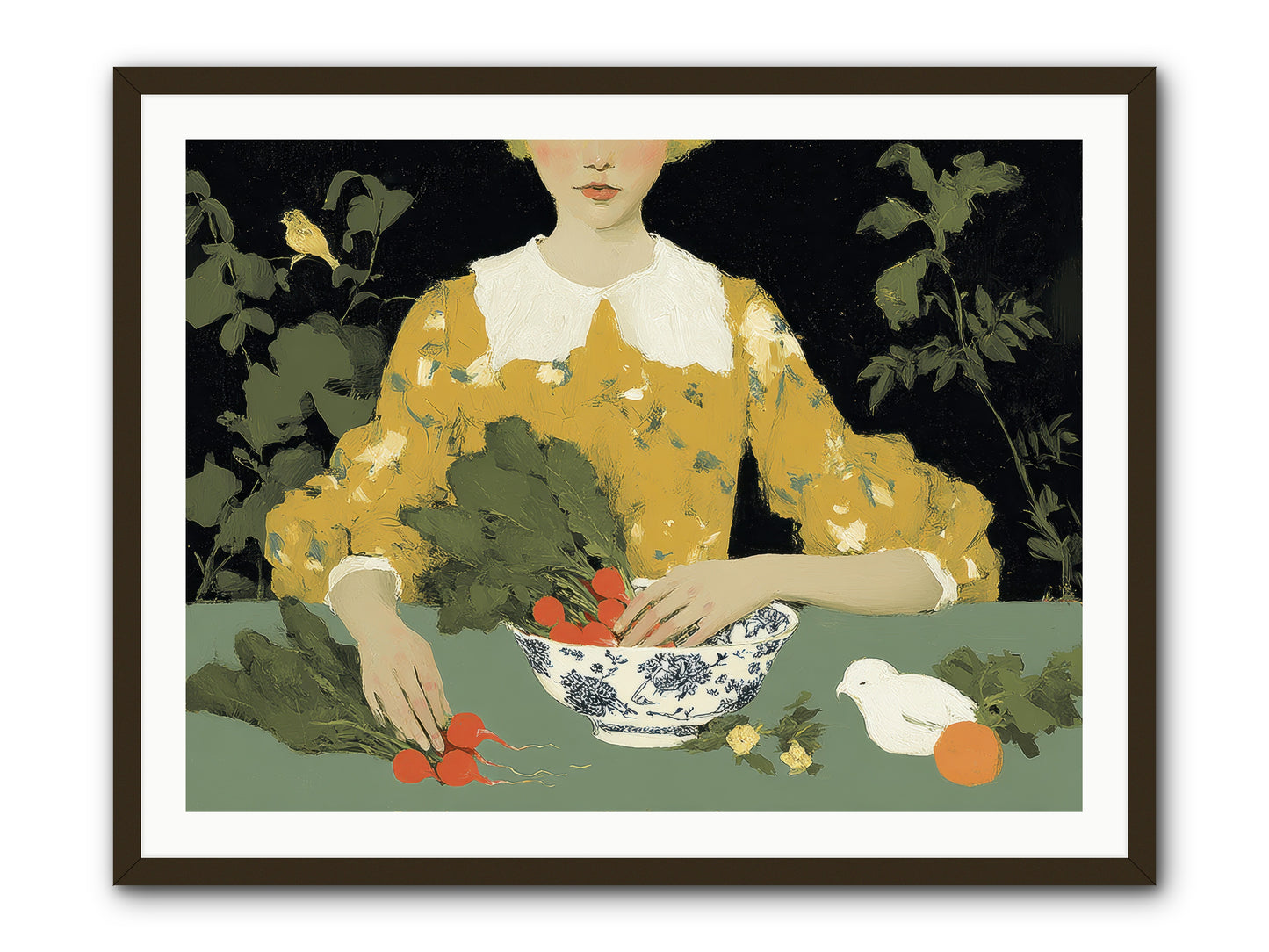 The Quiet Before -- Framed Print - Black 40x30
