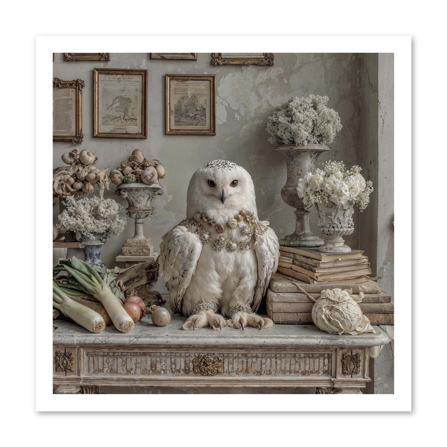 The Quiet Bloom -- Loose Canvas Print 20x20