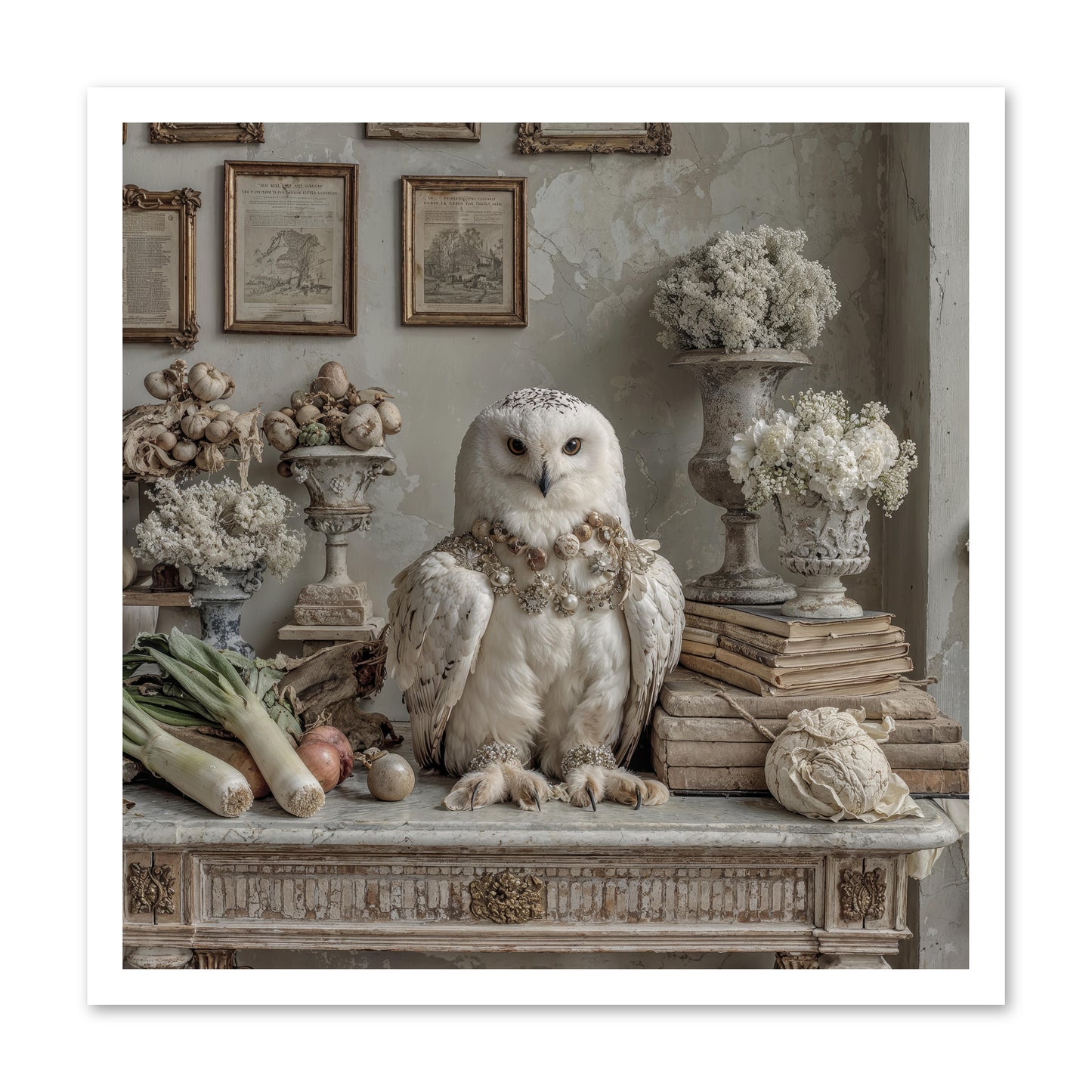 The Quiet Bloom -- Loose Canvas Print 24x24