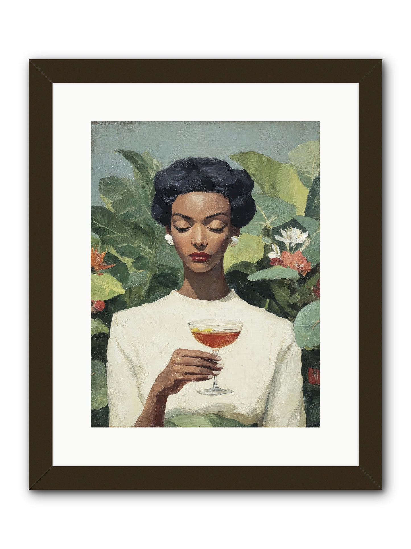 The Quiet Kind of Powerful -- Framed Print - Black 12x16