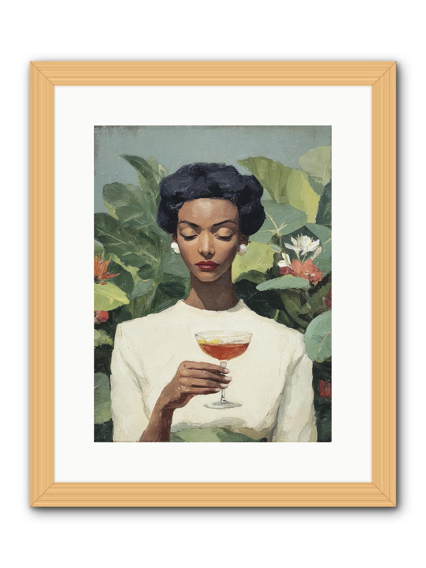 The Quiet Kind of Powerful -- Framed Print - Natural 12x16