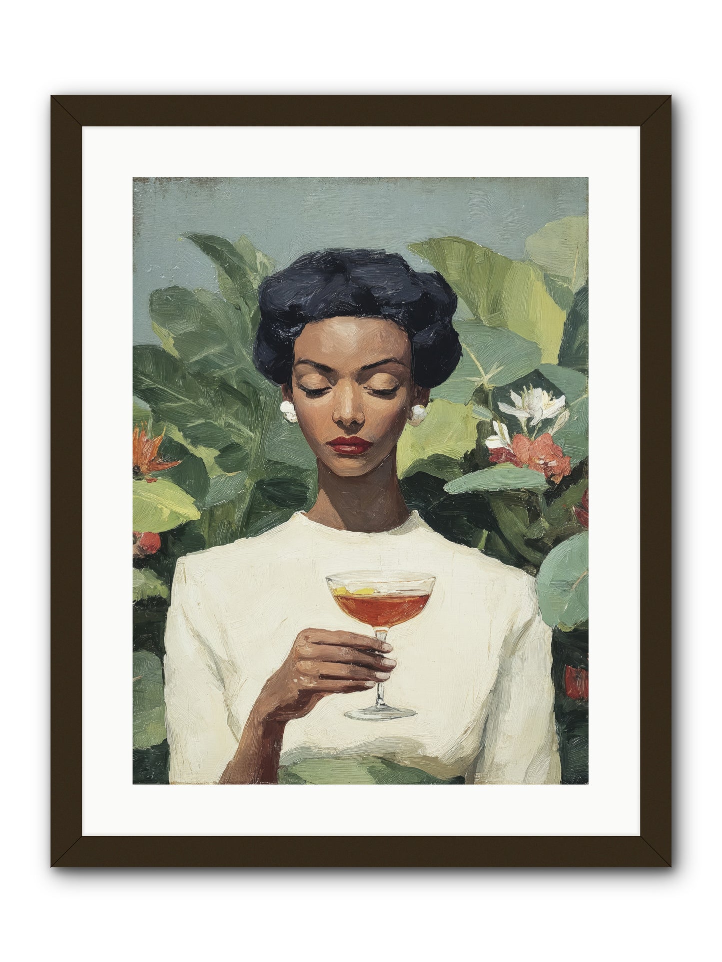 The Quiet Kind of Powerful -- Framed Print - Black 18x24