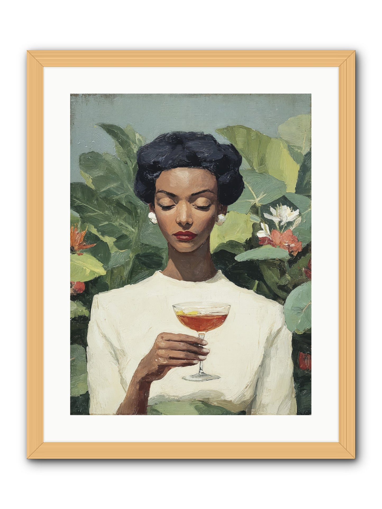 The Quiet Kind of Powerful -- Framed Print - Natural 18x24