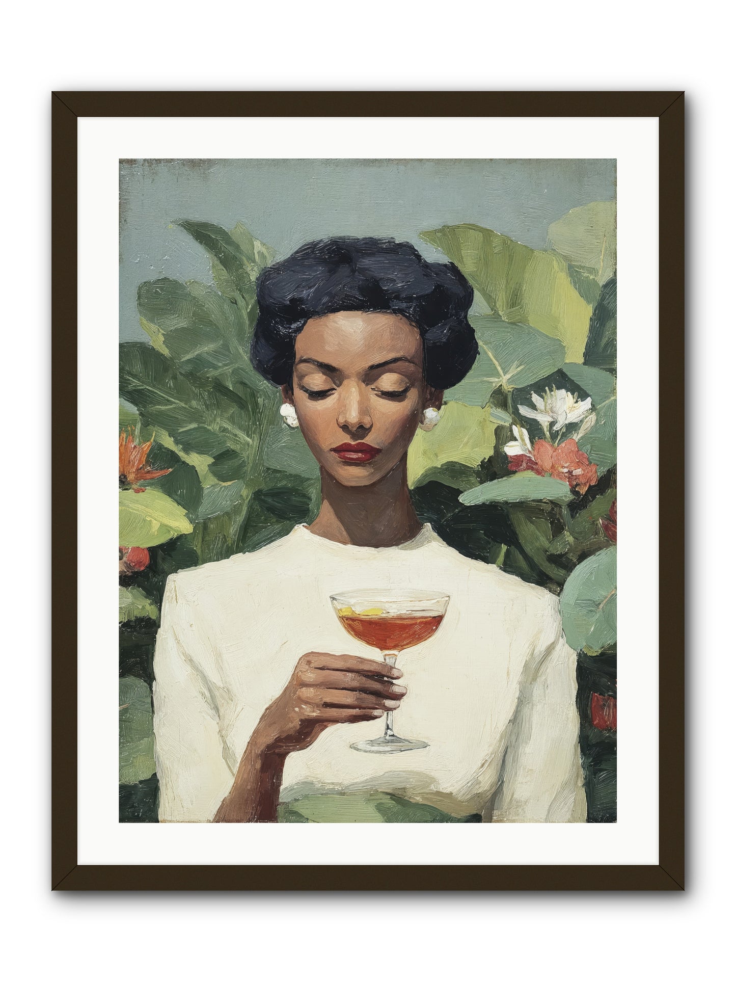 The Quiet Kind of Powerful -- Framed Print - Black 24x32
