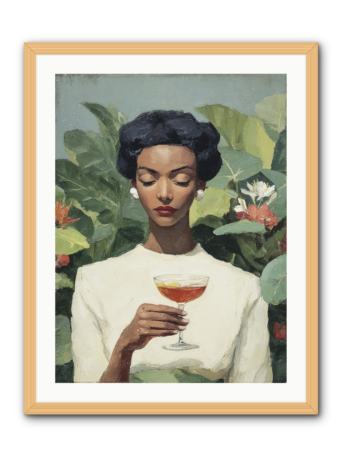 The Quiet Kind of Powerful -- Framed Print - Natural 24x32