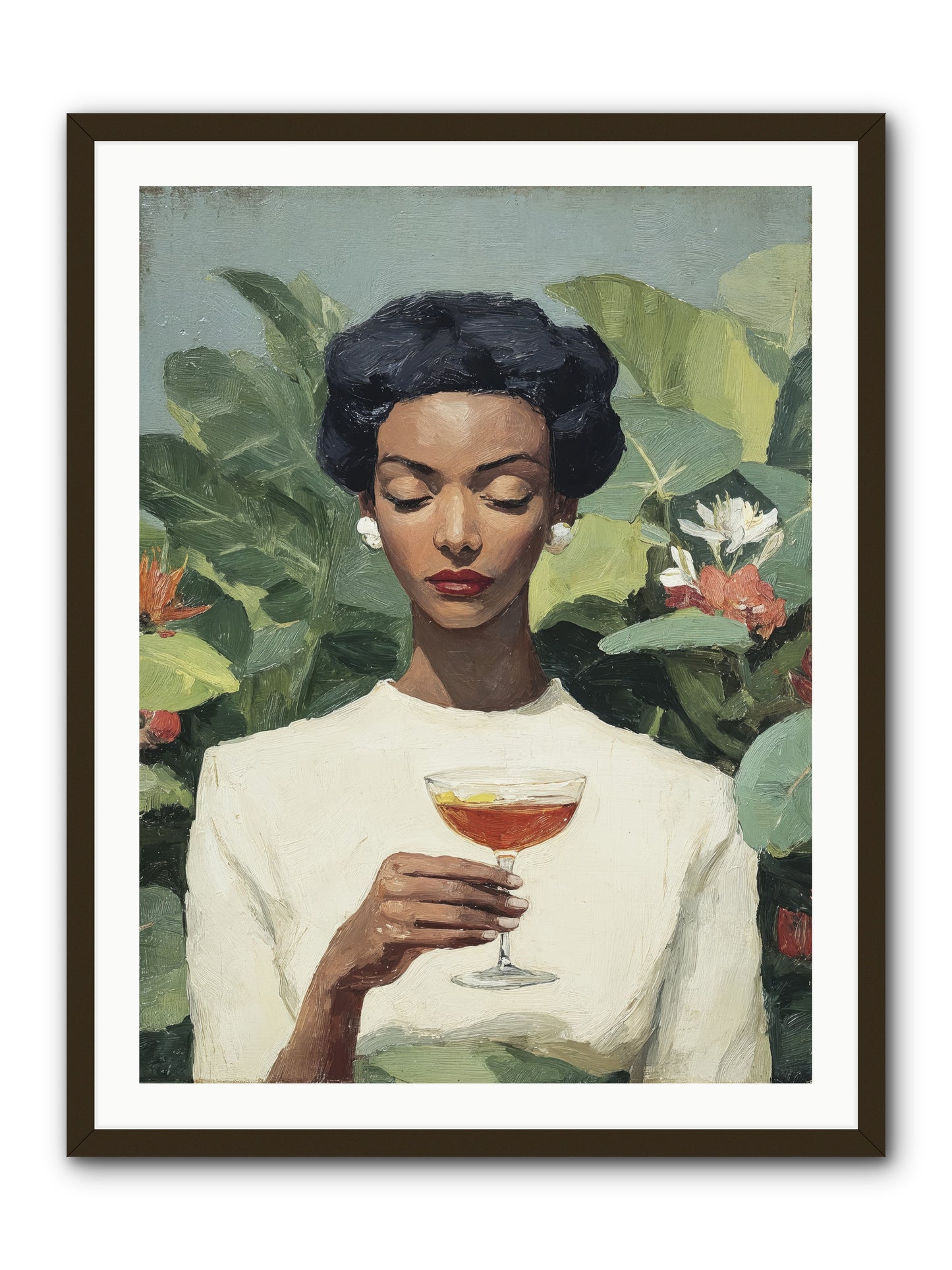 The Quiet Kind of Powerful -- Framed Print - Black 30x40