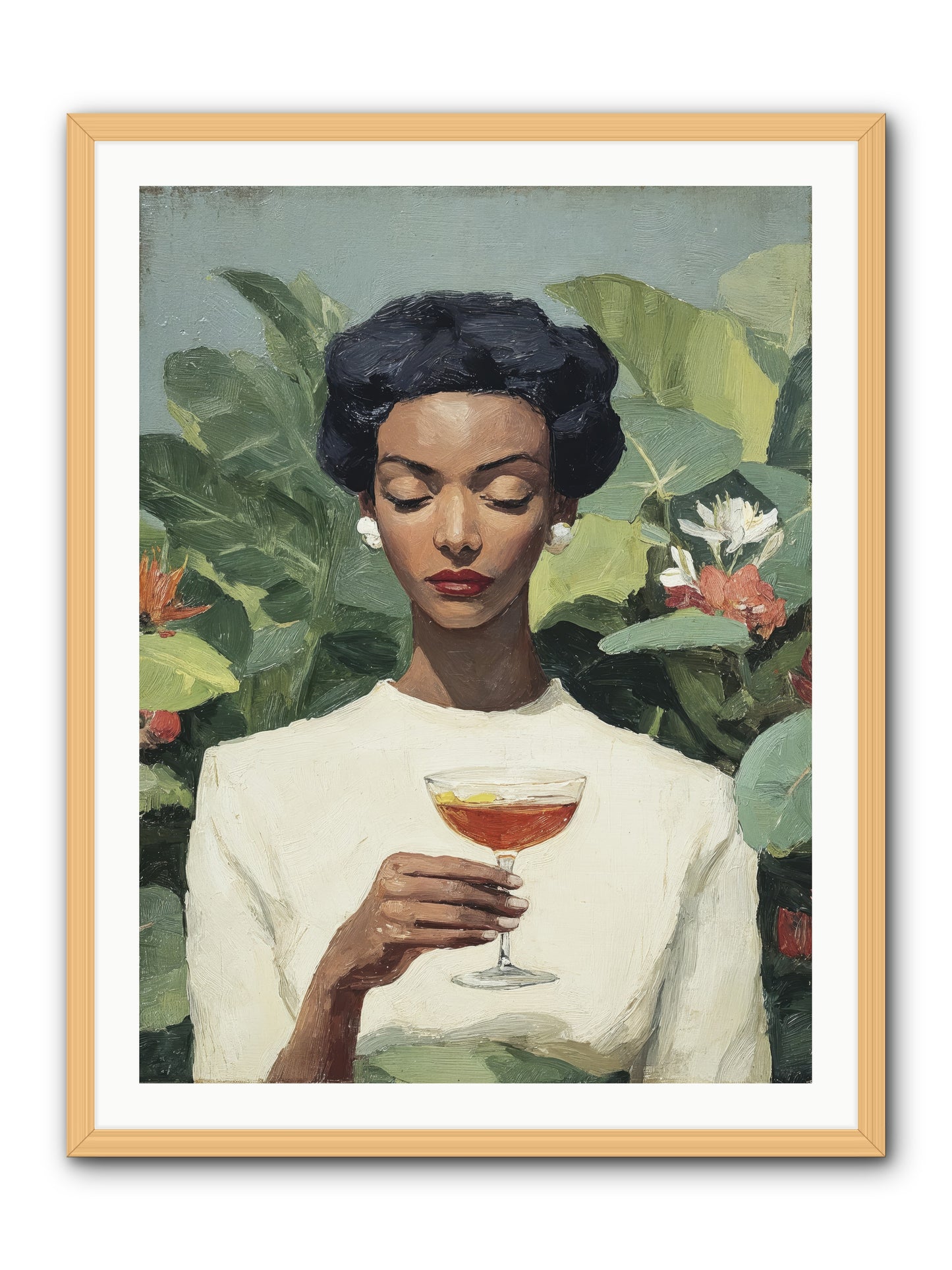 The Quiet Kind of Powerful -- Framed Print - Natural 30x40