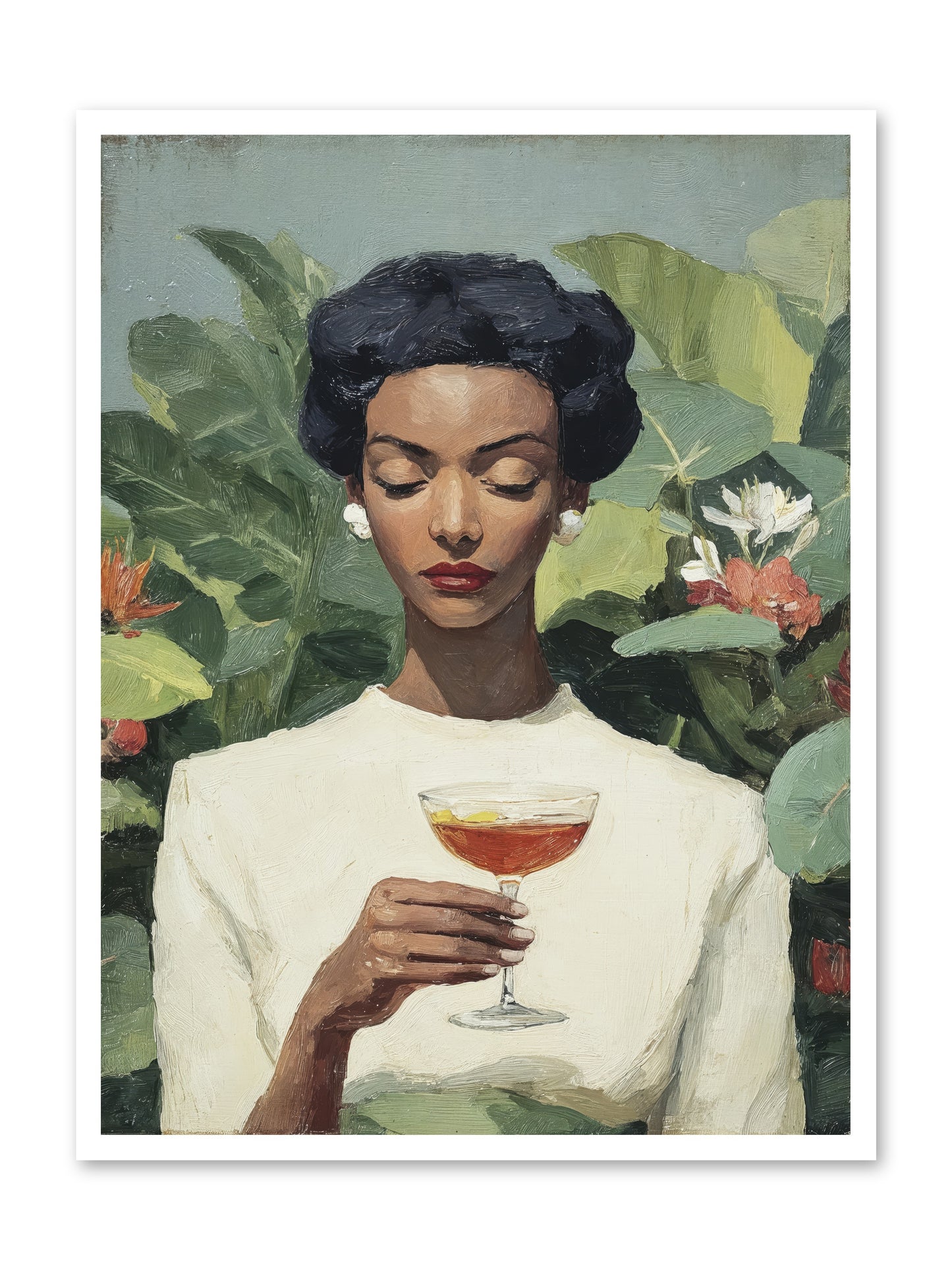 The Quiet Kind of Powerful -- Loose Canvas Print 30x40