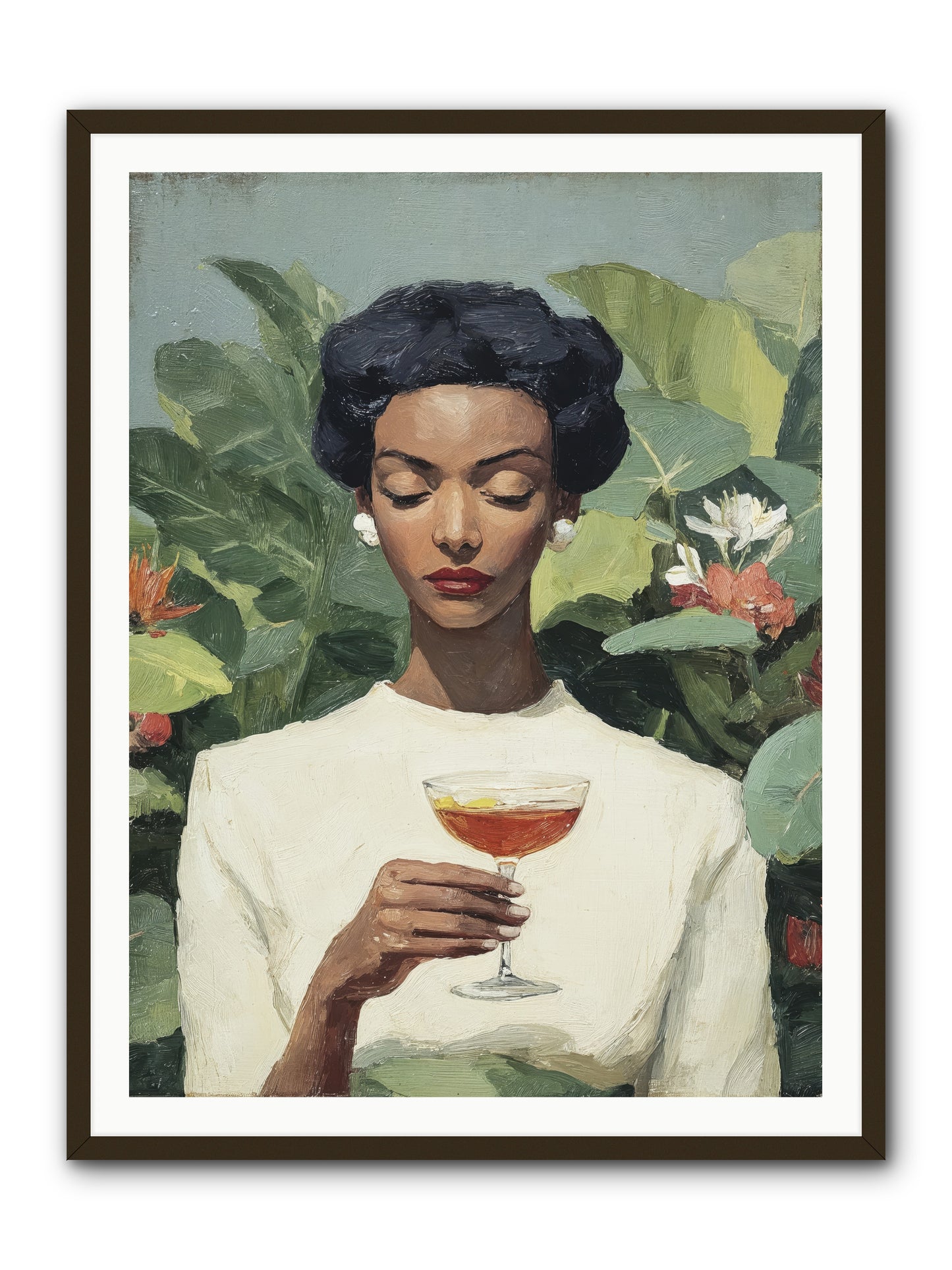 The Quiet Kind of Powerful -- Framed Print - Black 36x48
