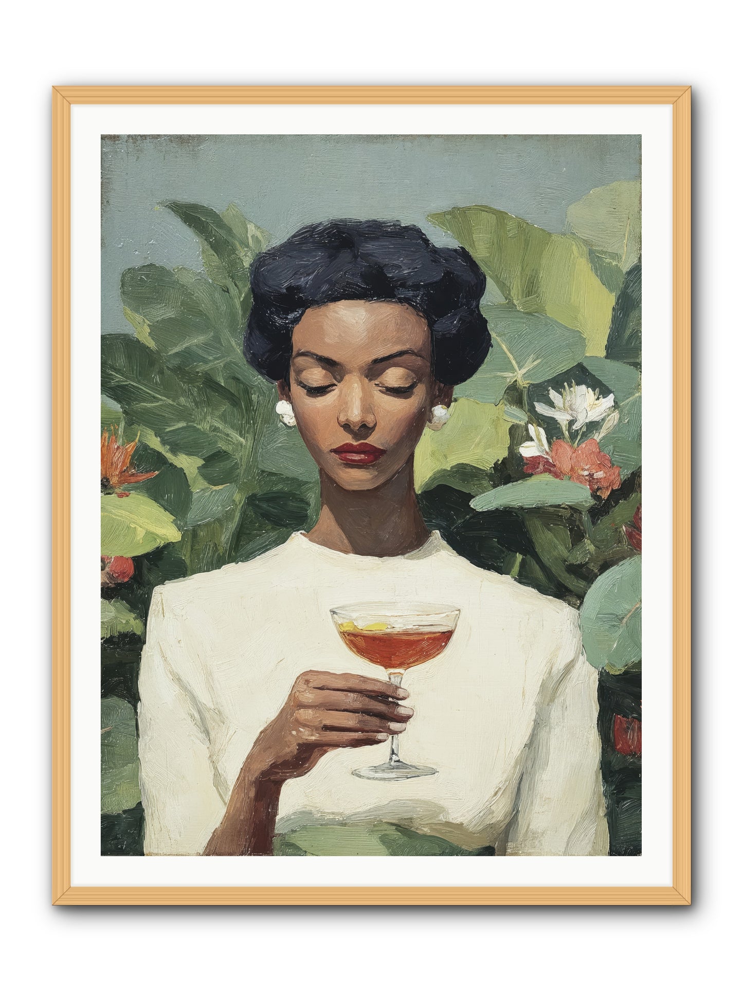 The Quiet Kind of Powerful -- Framed Print - Natural 36x48
