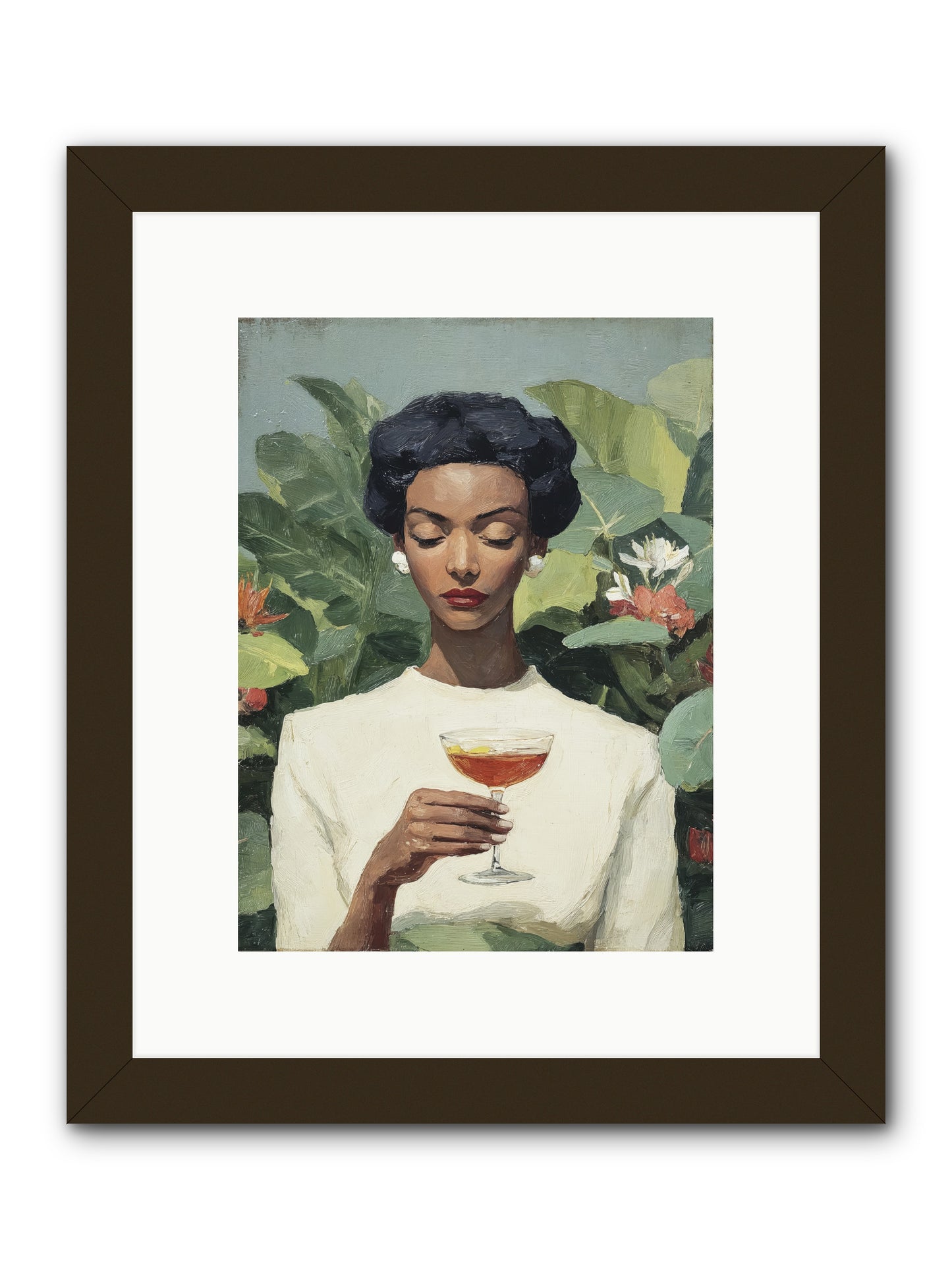 The Quiet Kind of Powerful -- Framed Print - Black 9x12