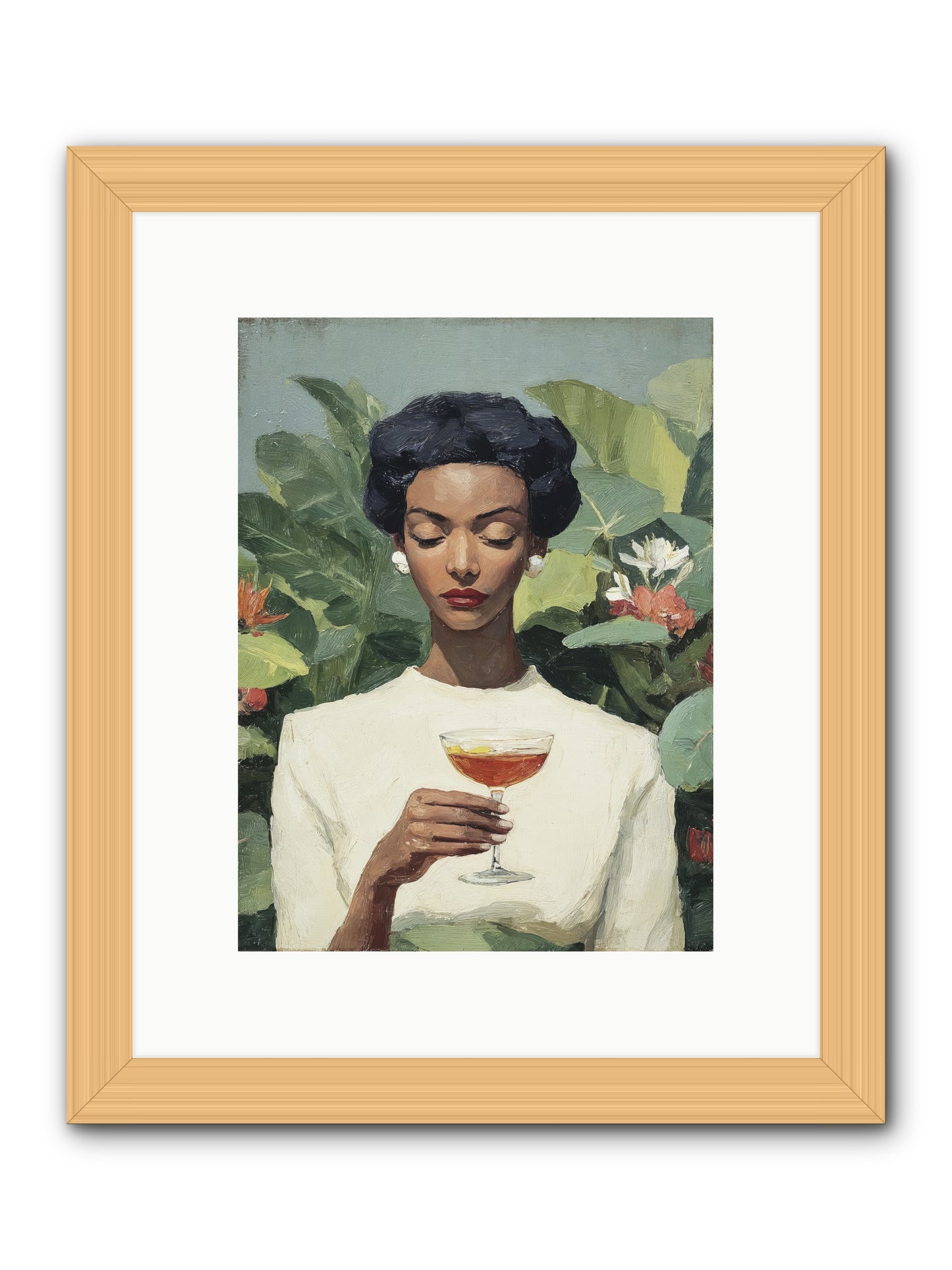 The Quiet Kind of Powerful -- Framed Print - Natural 9x12