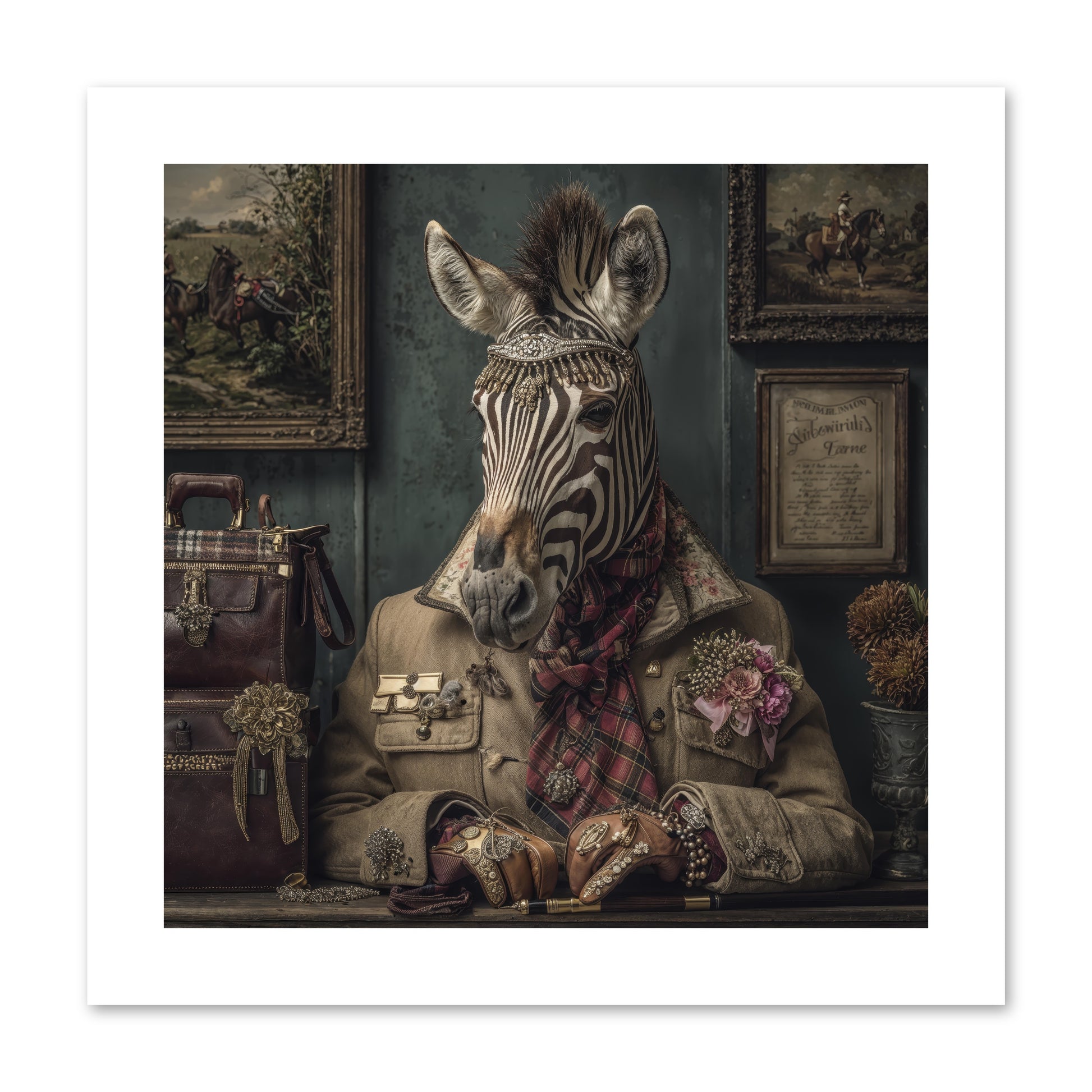 The Quiet Maps -- Paper Print 10x10