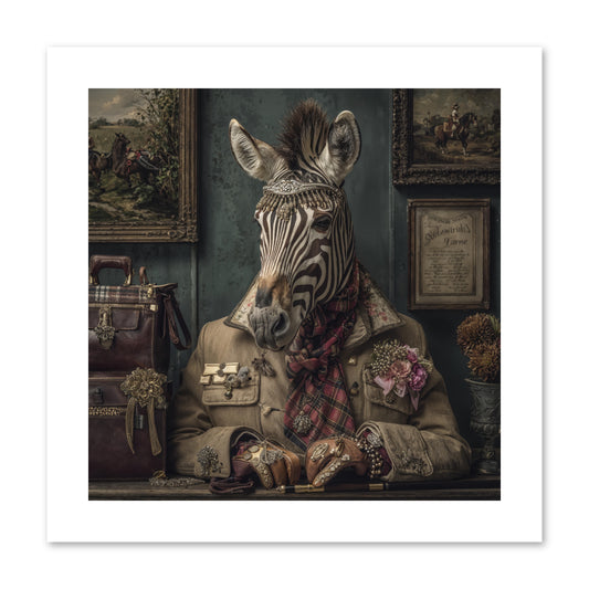 The Quiet Maps -- Paper Print 10x10