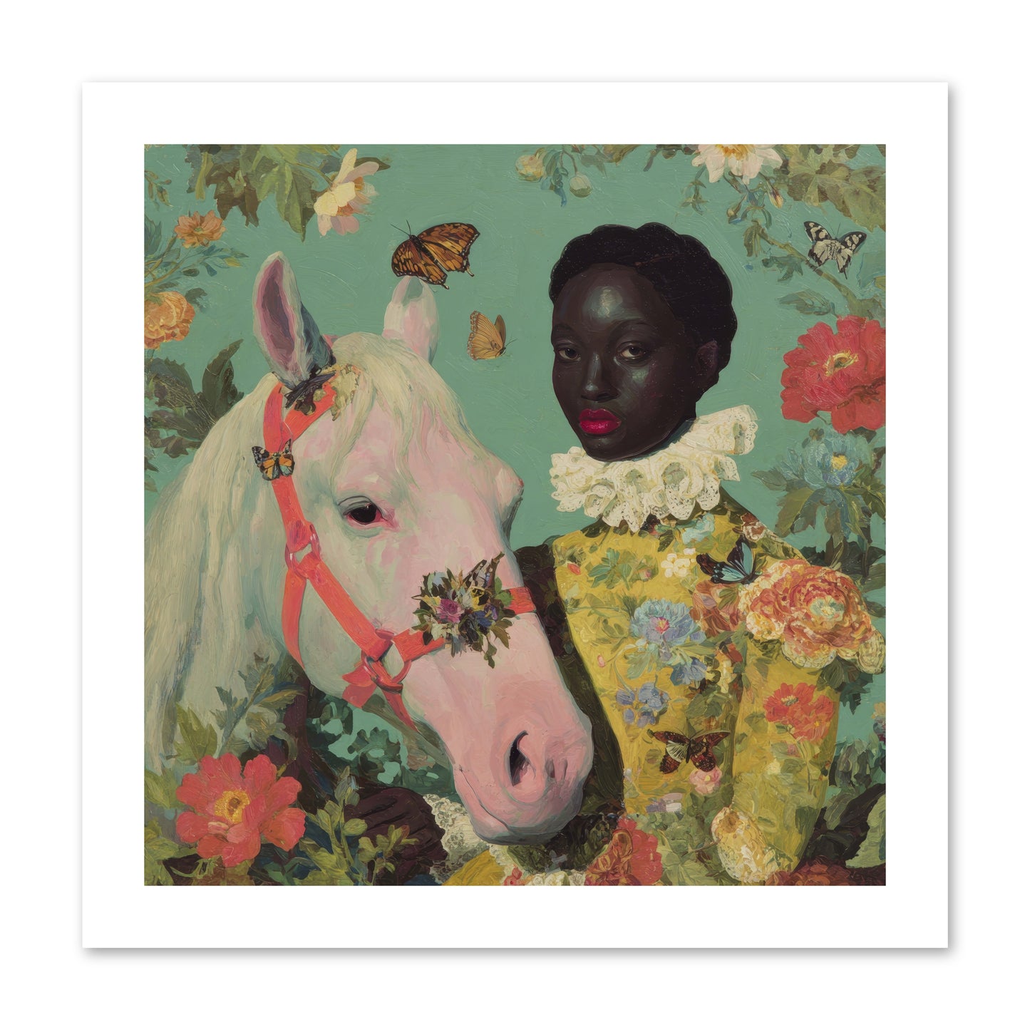 The Quiet Understanding -- Paper Print 12x12