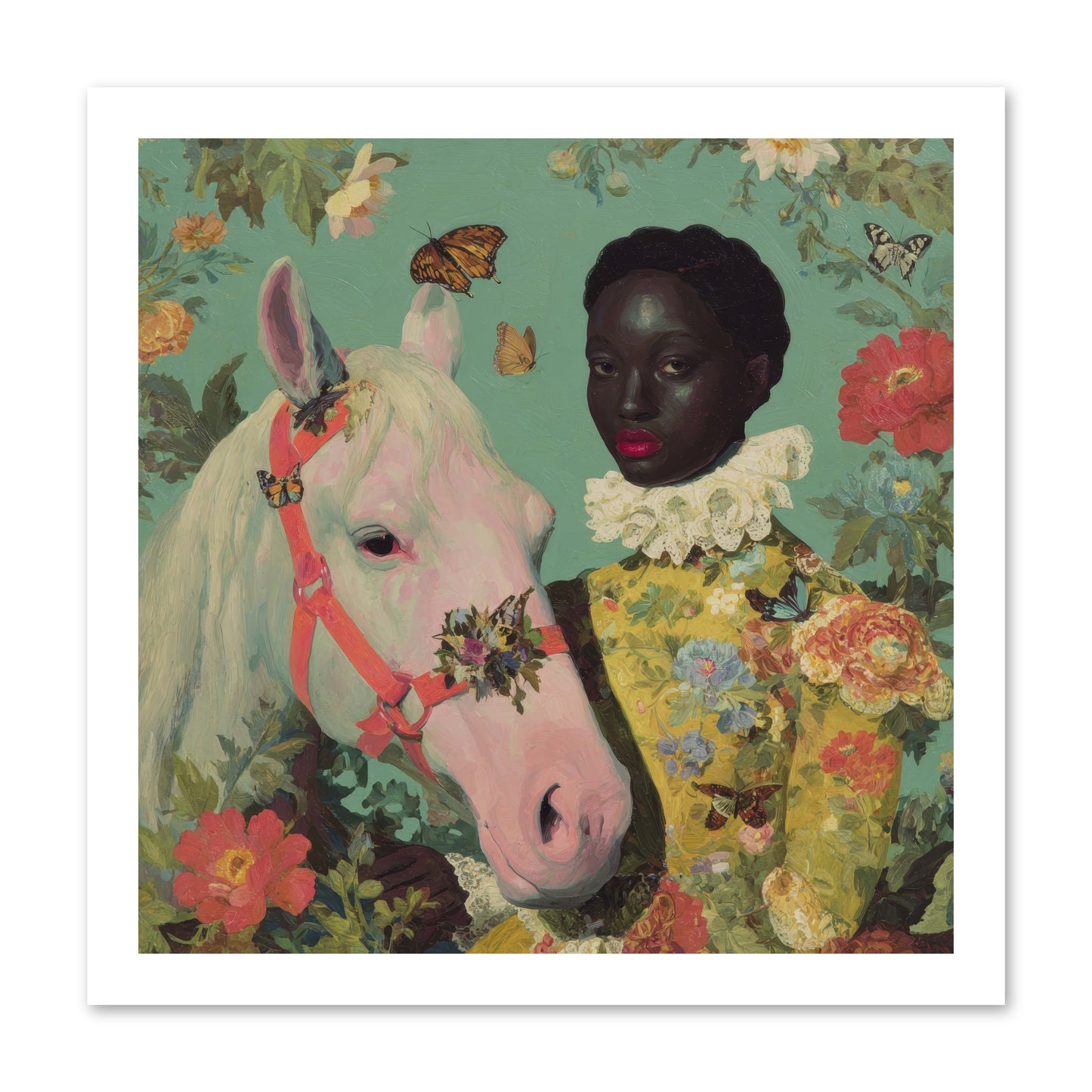 The Quiet Understanding -- Paper Print 16x16