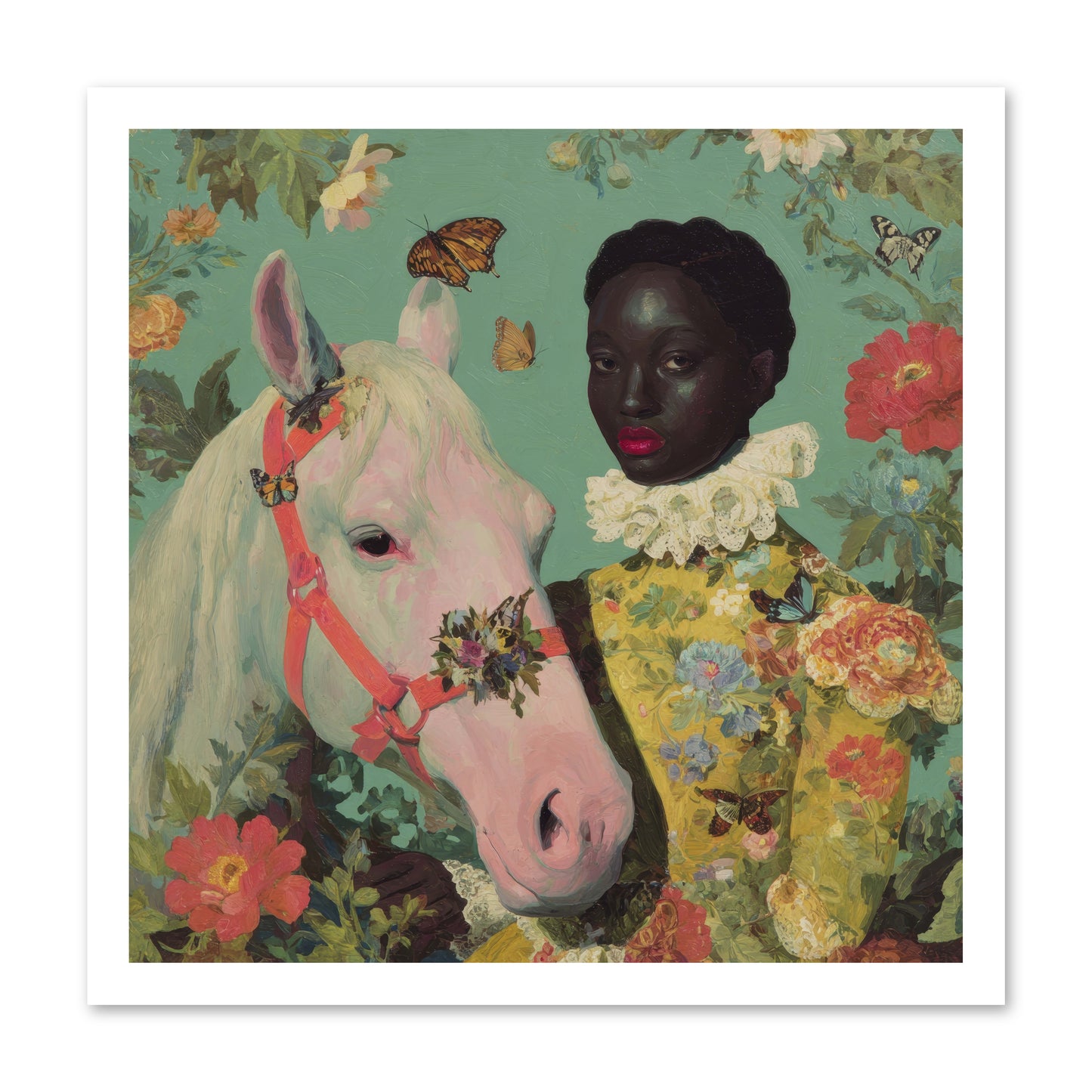 The Quiet Understanding -- Paper Print 20x20