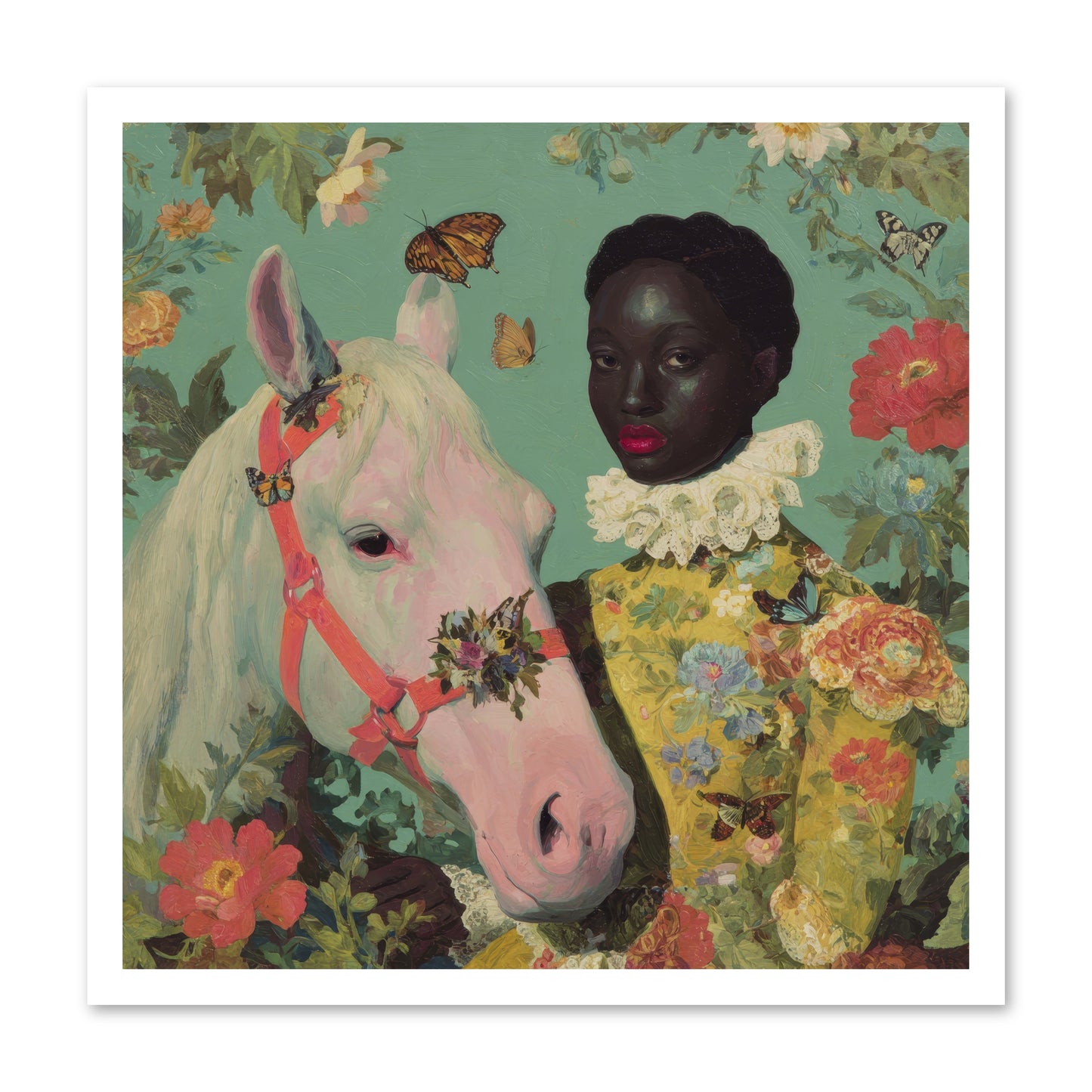 The Quiet Understanding -- Loose Canvas Print 24x24