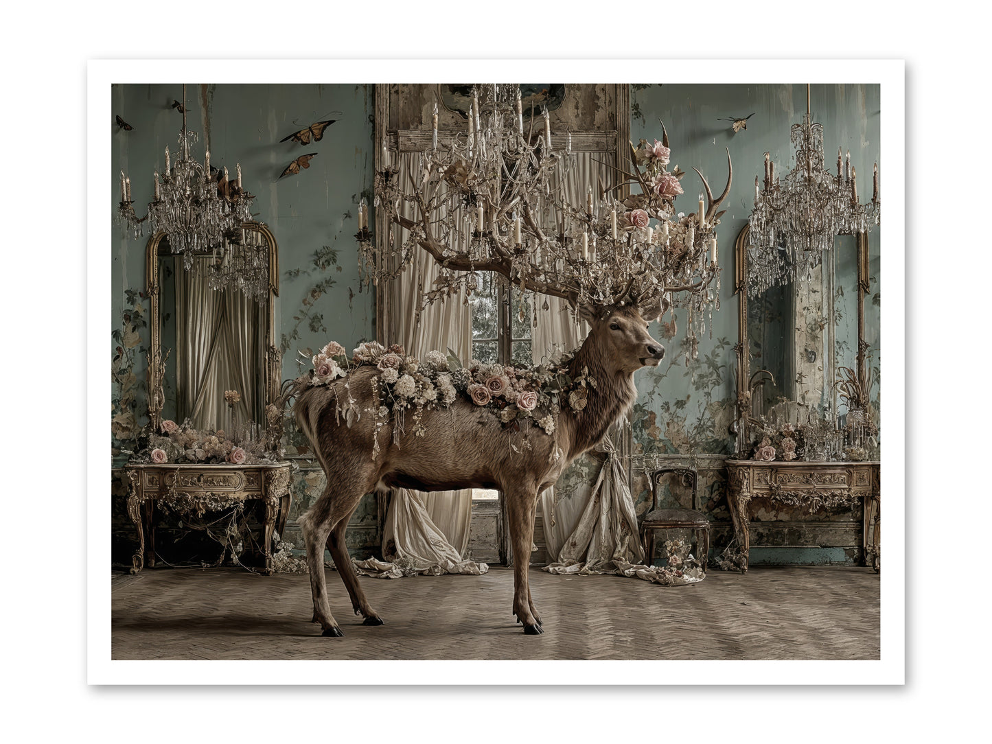 The Quiet Vine -- Loose Canvas Print 32x24