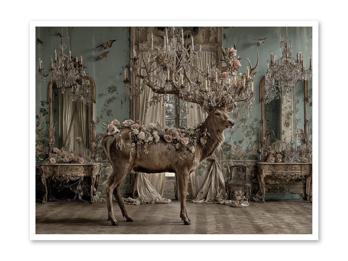 The Quiet Vine -- Loose Canvas Print 48x36