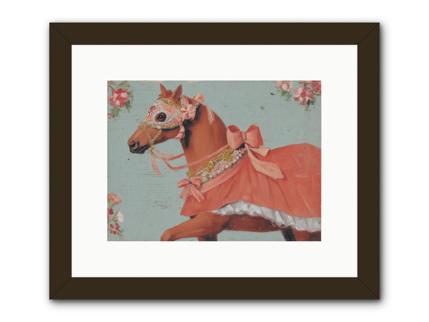 The Radiant Affair -- Framed Print - Black 12x9