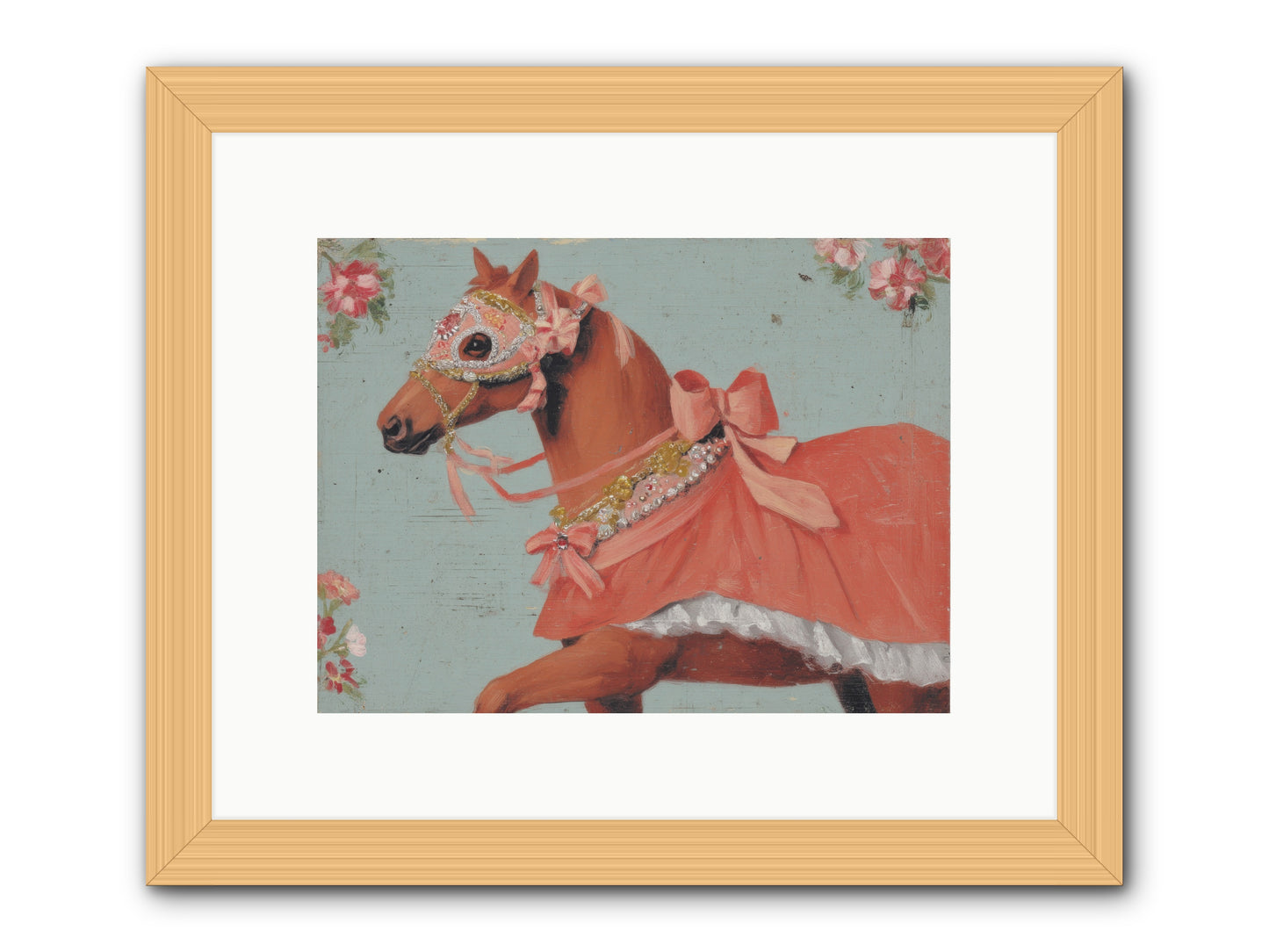 The Radiant Affair -- Framed Print - Natural 12x9