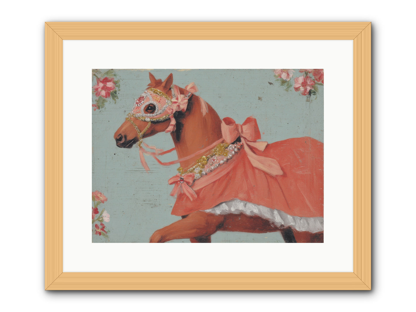 The Radiant Affair -- Framed Print - Natural 16x12