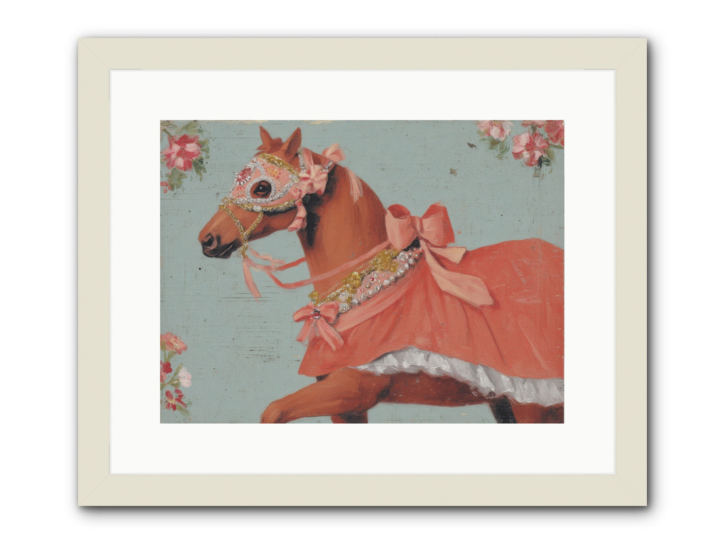 The Radiant Affair -- Framed Print - White 16x12