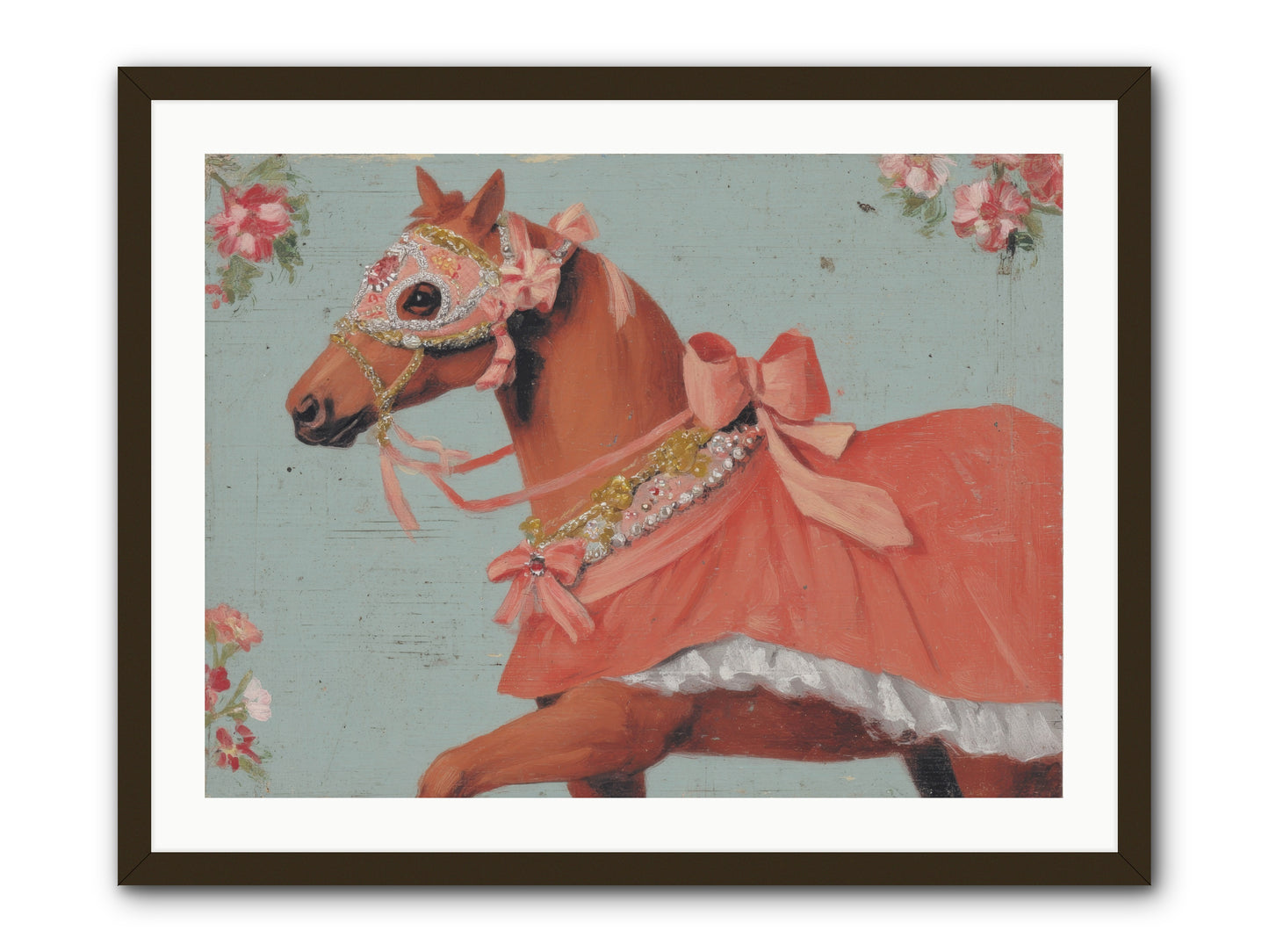 The Radiant Affair -- Framed Print - Black 32x24
