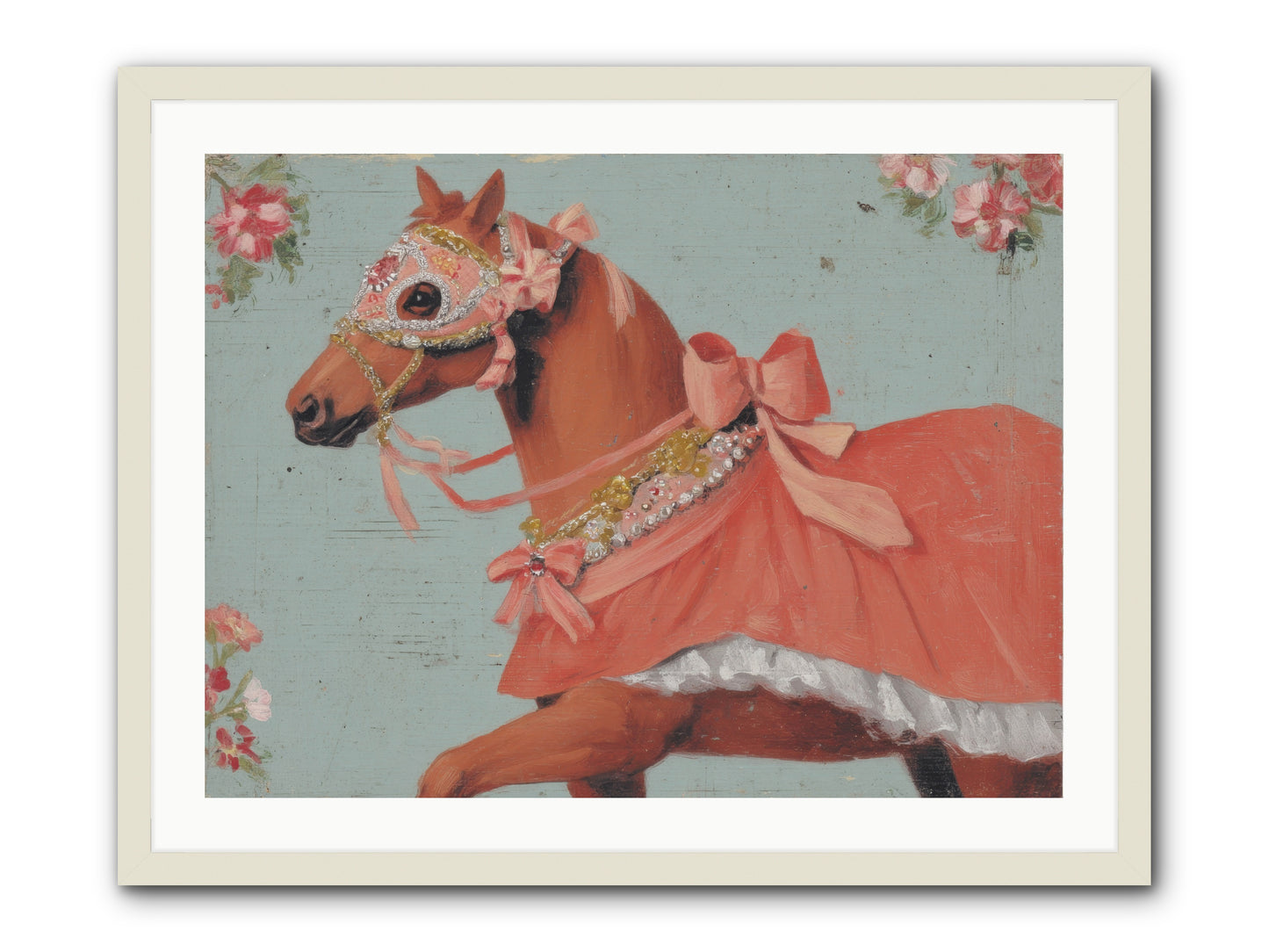 The Radiant Affair -- Framed Print - White 32x24