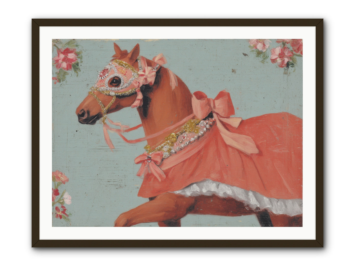The Radiant Affair -- Framed Print - Black 40x30