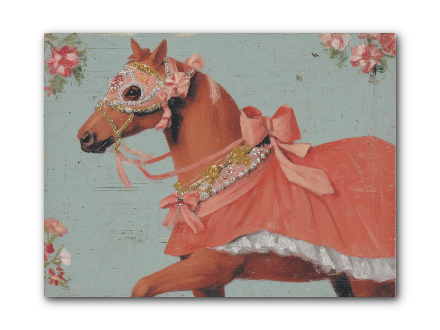 The Radiant Affair -- Wrapped Canvas 12x9