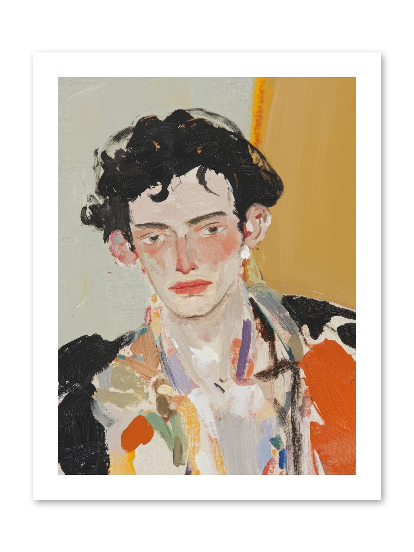 The Refined Figure -- Paper Print 12x16