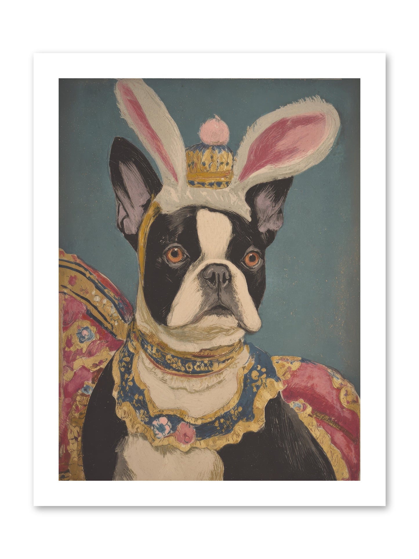The Reluctant Monarch -- Paper Print 12x16