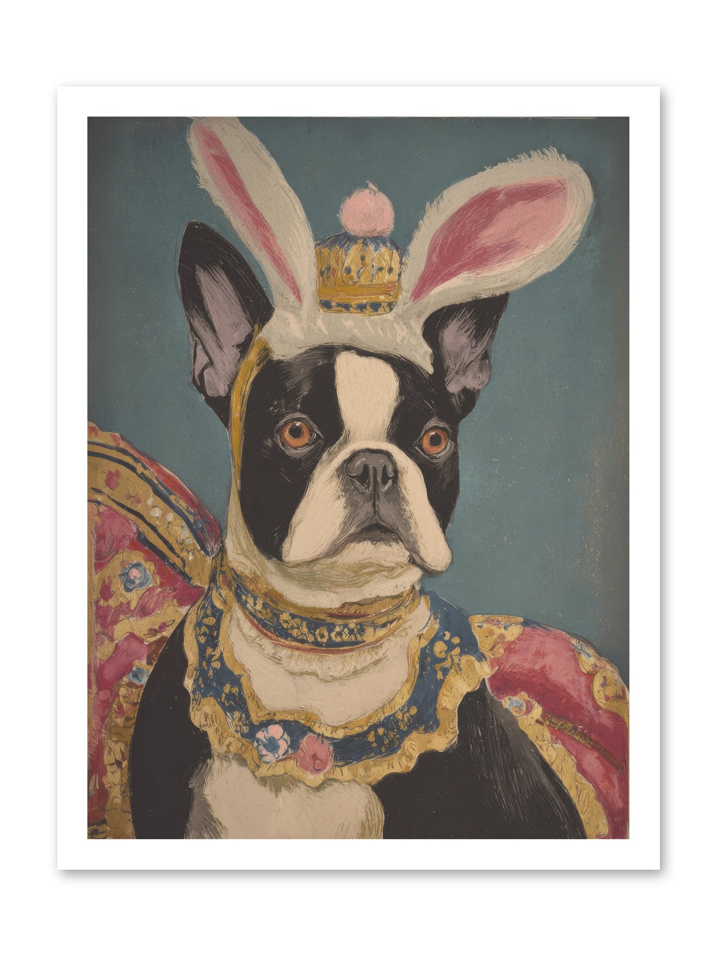 The Reluctant Monarch -- Paper Print 18x24