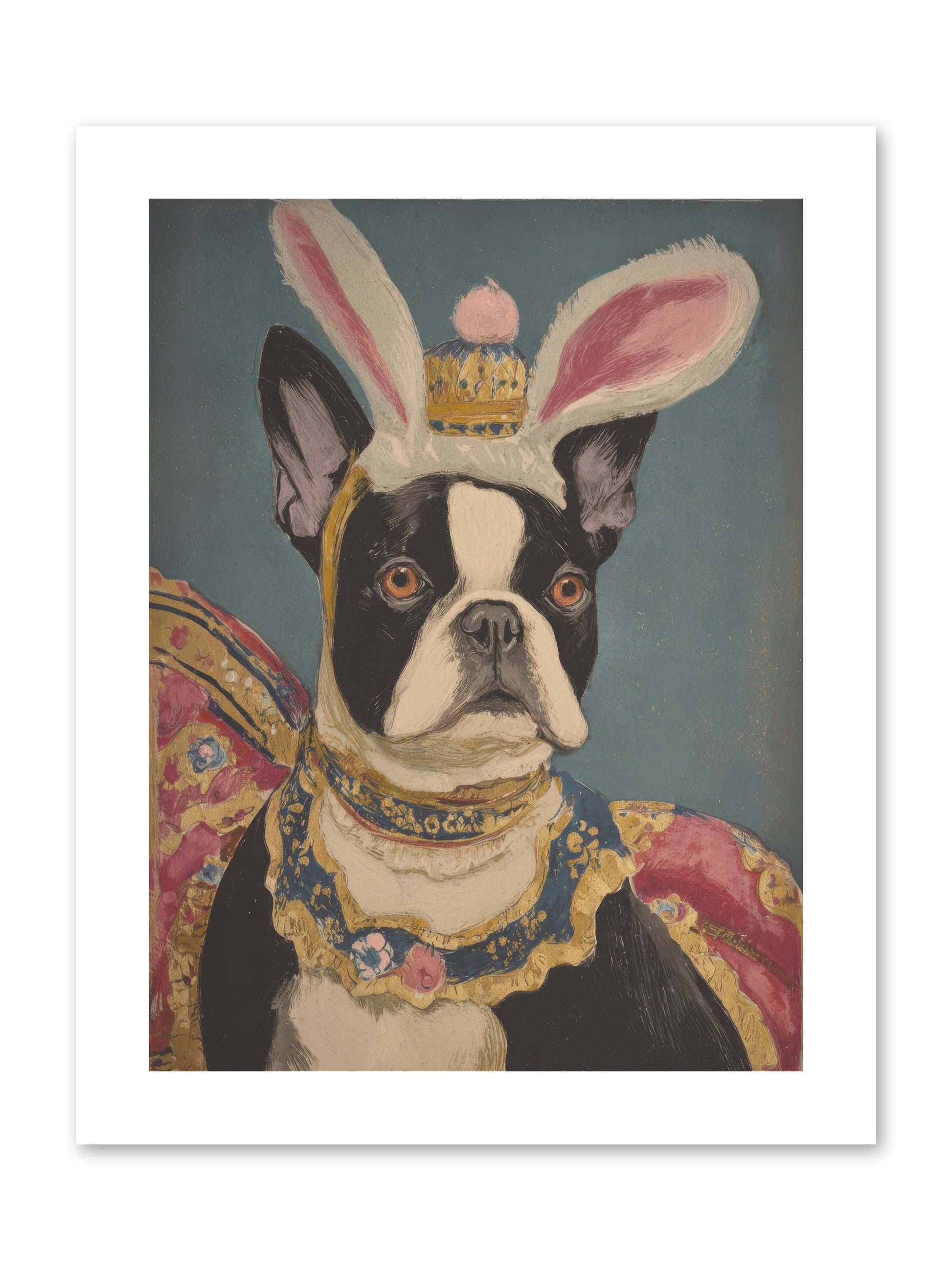 The Reluctant Monarch -- Paper Print 9x12