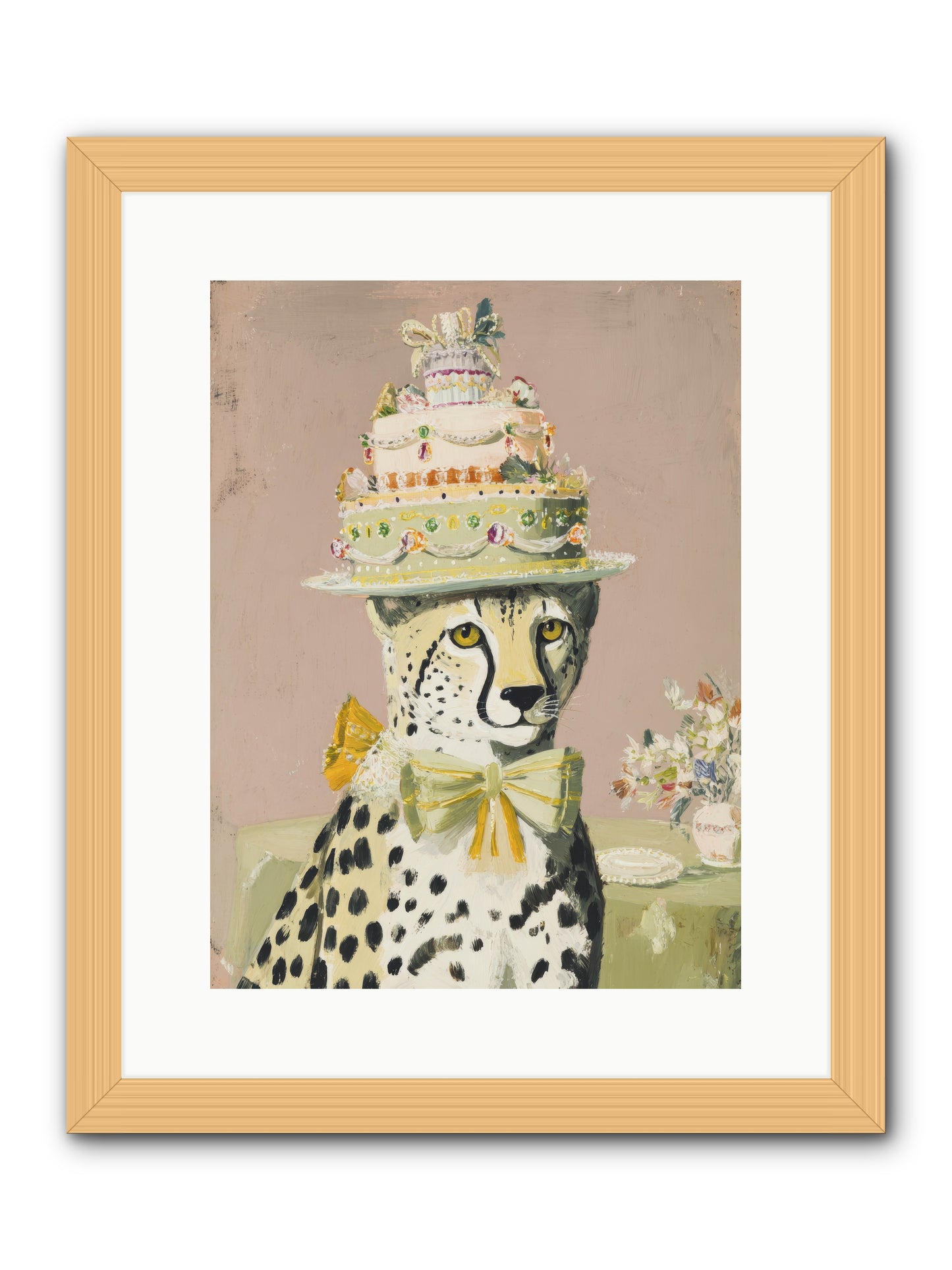 The Resplendent Awakening -- Framed Print - Natural 12x16