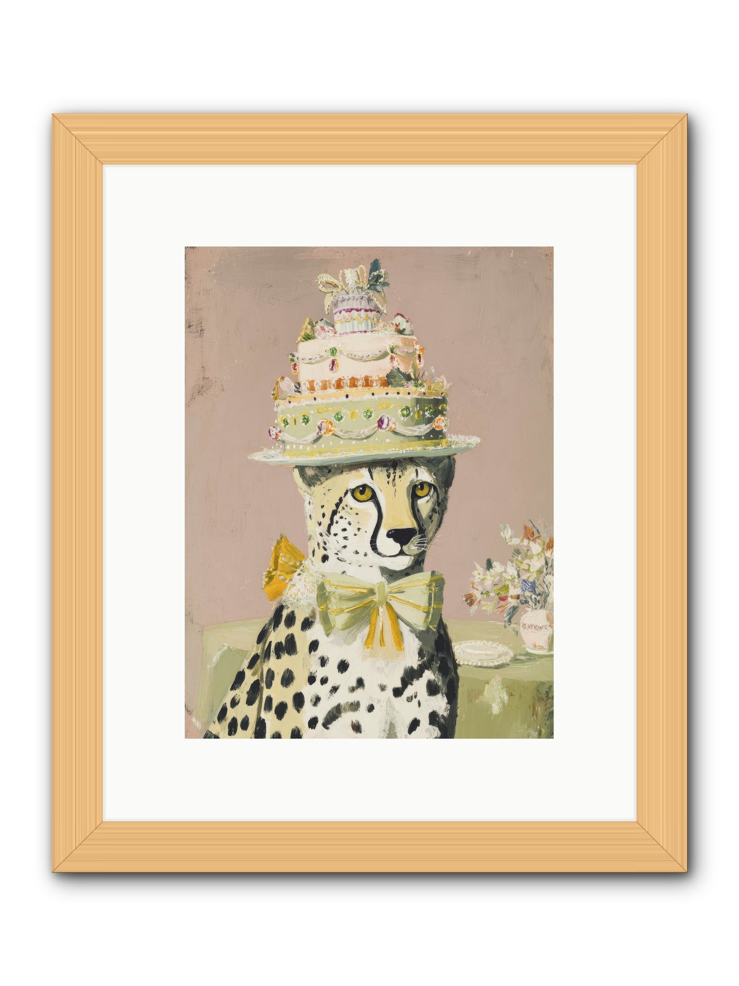 The Resplendent Awakening -- Framed Print - Natural 9x12