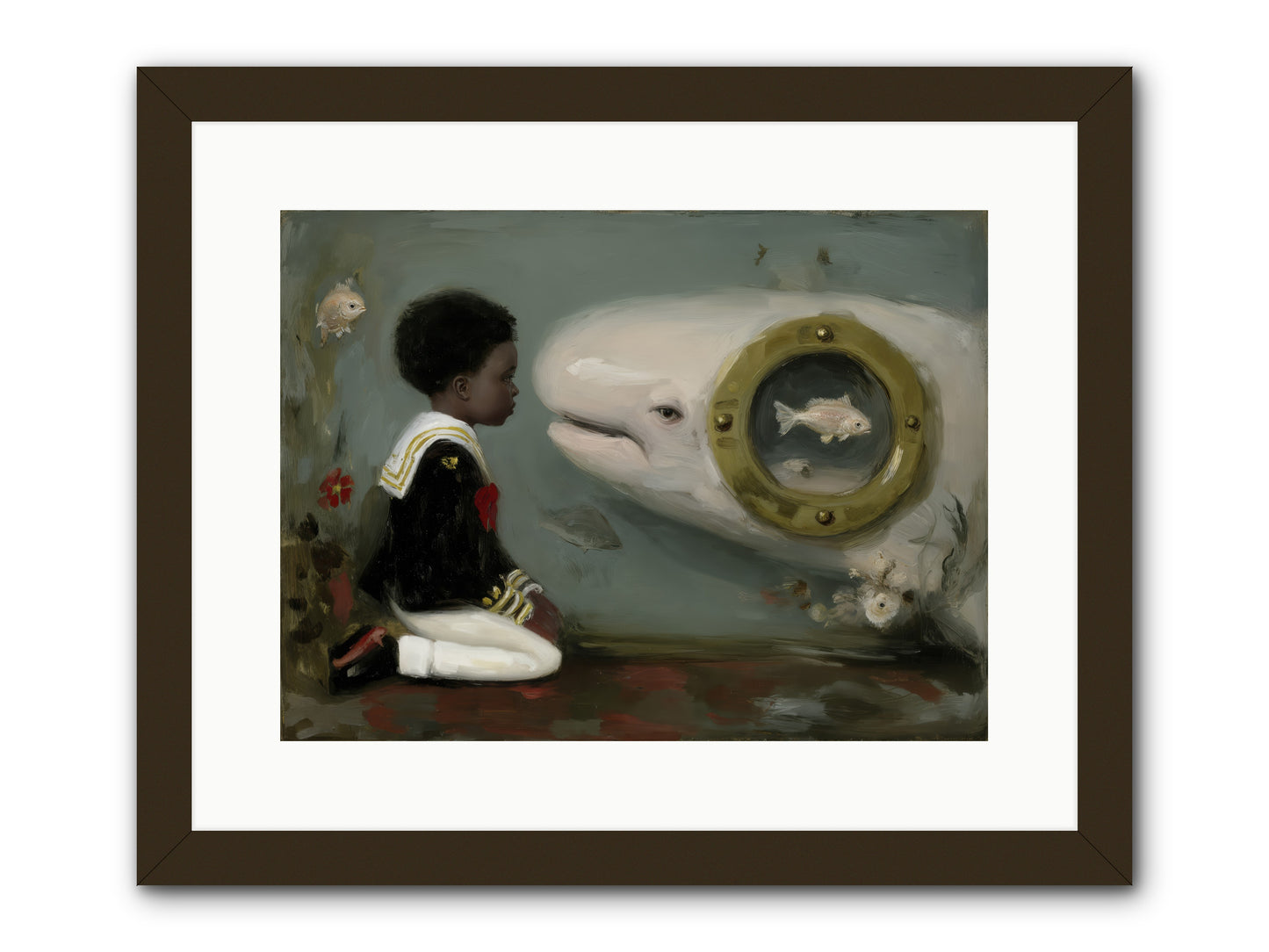 The Revelation -- Framed Print - Black 16x12