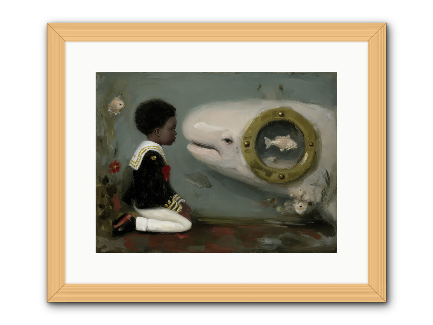 The Revelation -- Framed Print - Natural 16x12