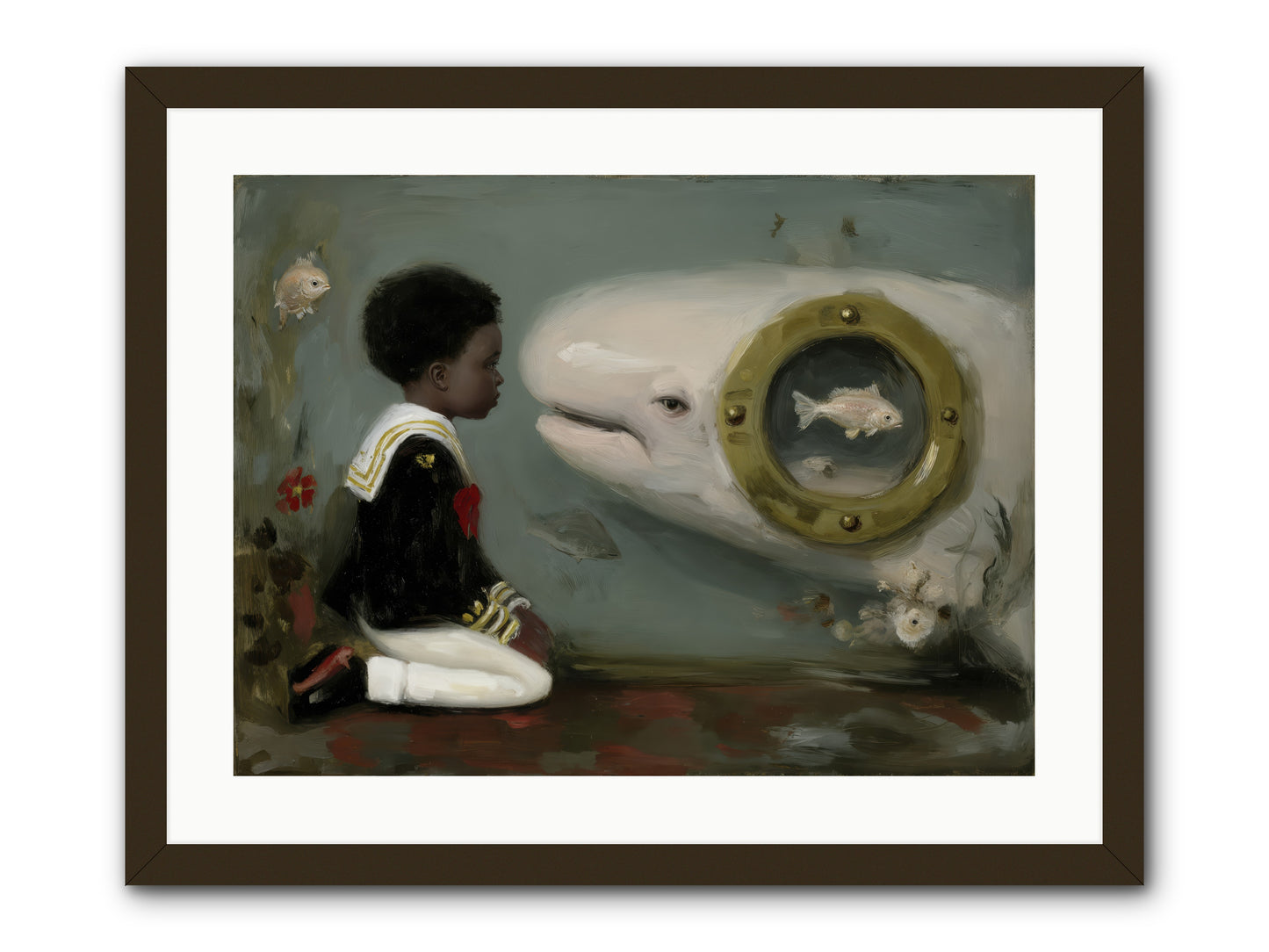 The Revelation -- Framed Print - Black 24x18