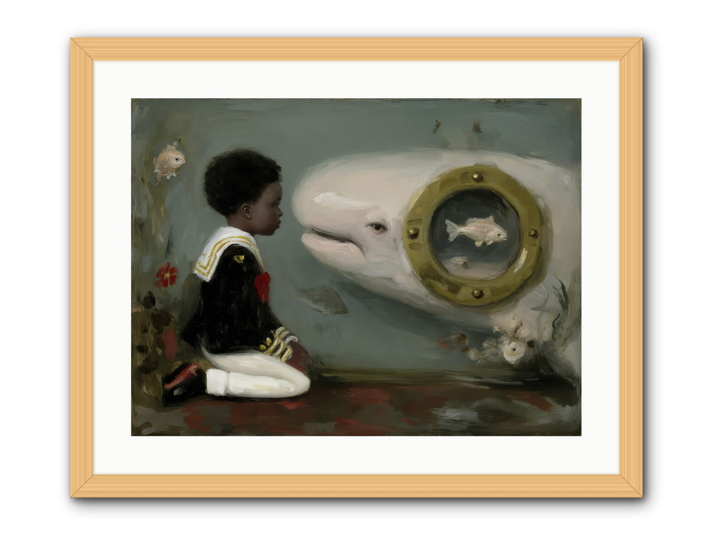 The Revelation -- Framed Print - Natural 24x18