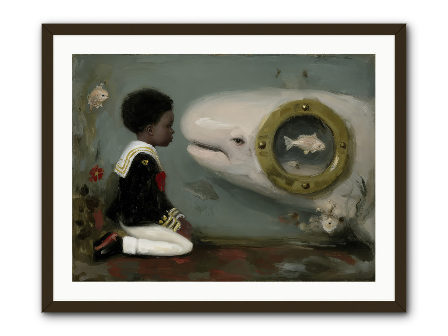 The Revelation -- Framed Print - Black 32x24