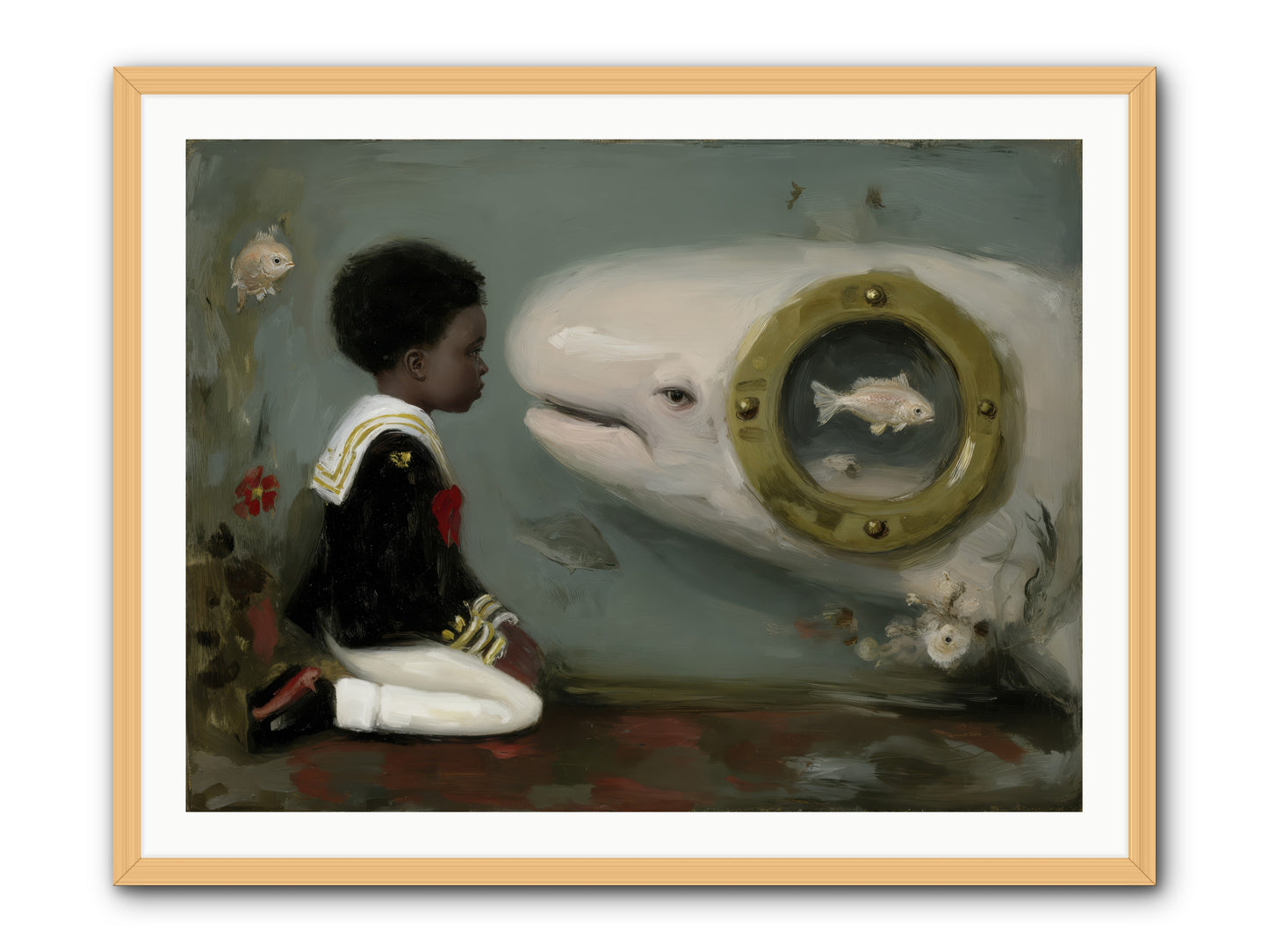 The Revelation -- Framed Print - Natural 40x30