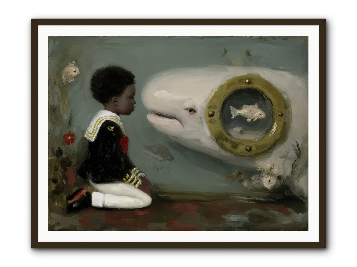The Revelation -- Framed Print - Black 48x36