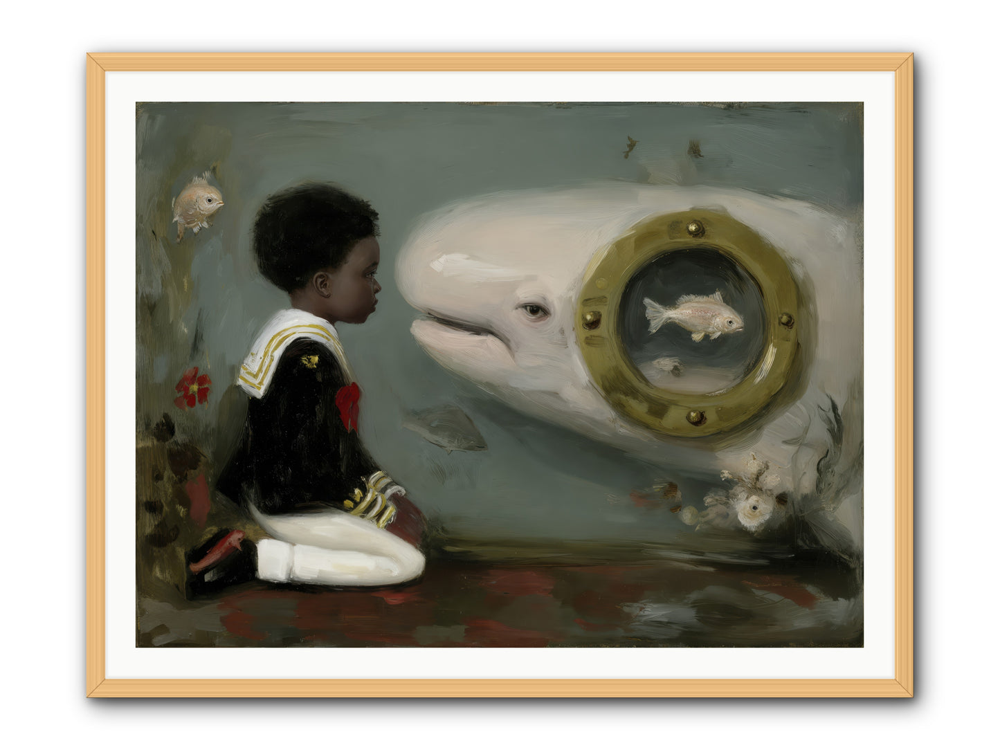 The Revelation -- Framed Print - Natural 48x36