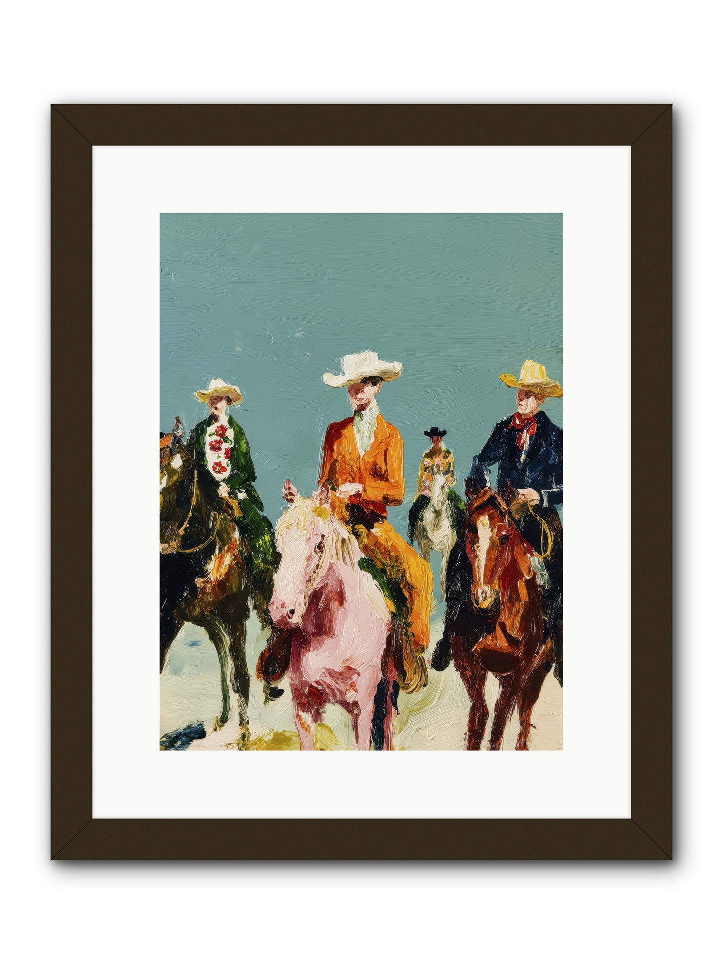 The Rhythm We Don't Name -- Framed Print - Black 12x16